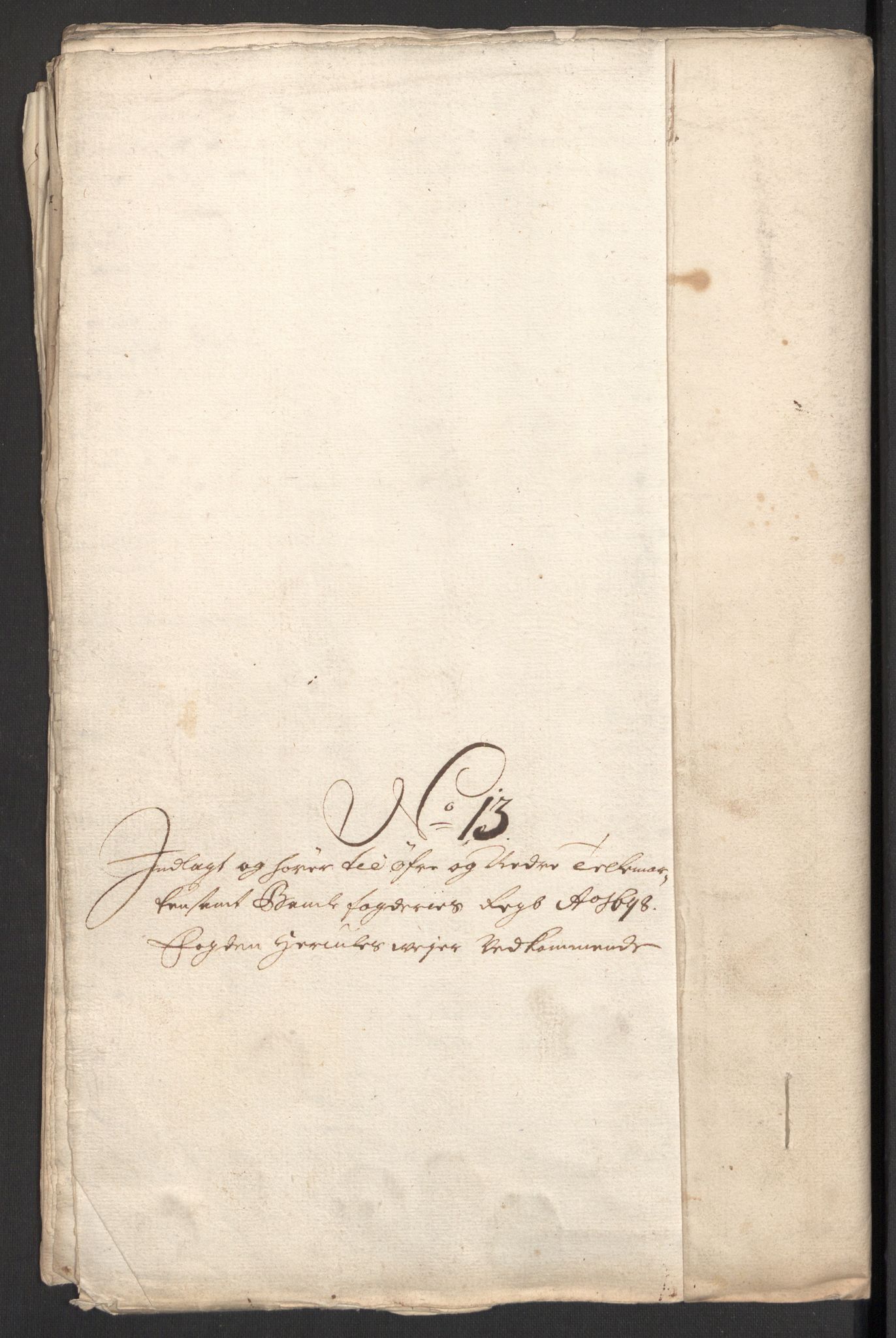 Rentekammeret inntil 1814, Reviderte regnskaper, Fogderegnskap, RA/EA-4092/R36/L2099: Fogderegnskap Øvre og Nedre Telemark og Bamble, 1698, p. 193