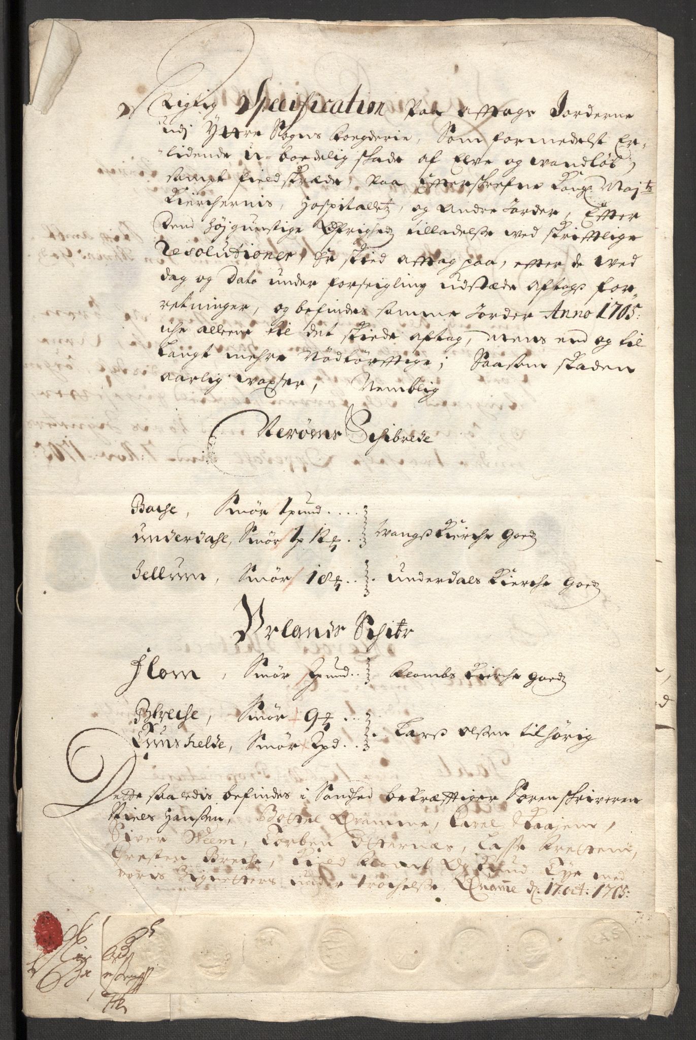 Rentekammeret inntil 1814, Reviderte regnskaper, Fogderegnskap, RA/EA-4092/R52/L3314: Fogderegnskap Sogn, 1705-1707, p. 146