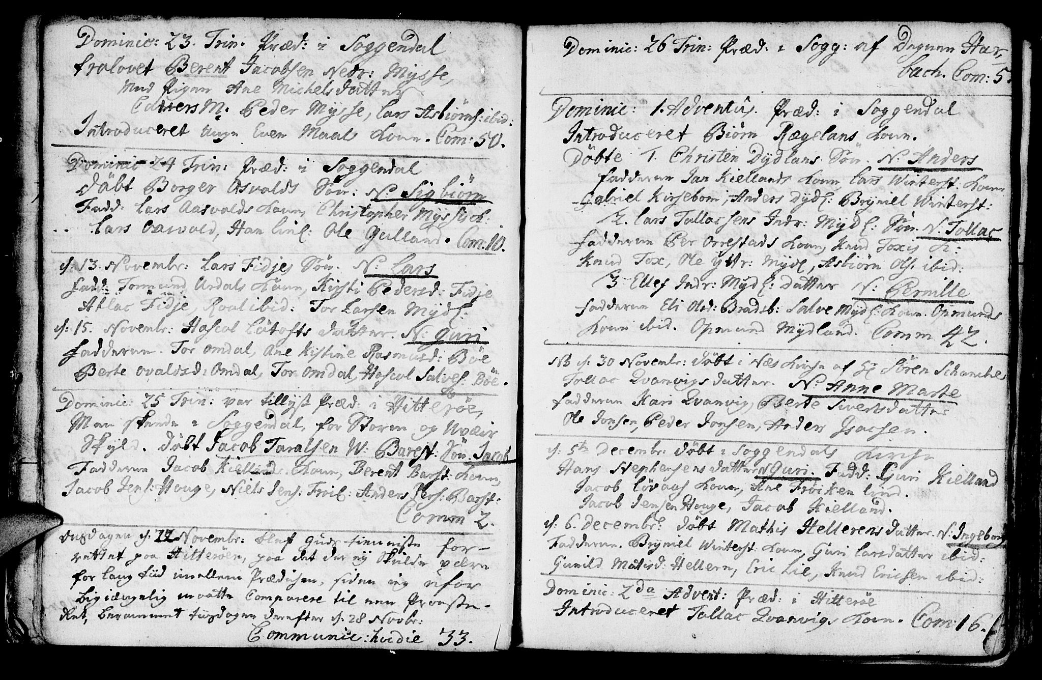Sokndal sokneprestkontor, AV/SAST-A-101808: Parish register (official) no. A 3, 1740-1806