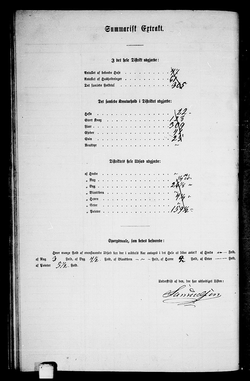 RA, 1865 census for Lødingen, 1865, p. 46