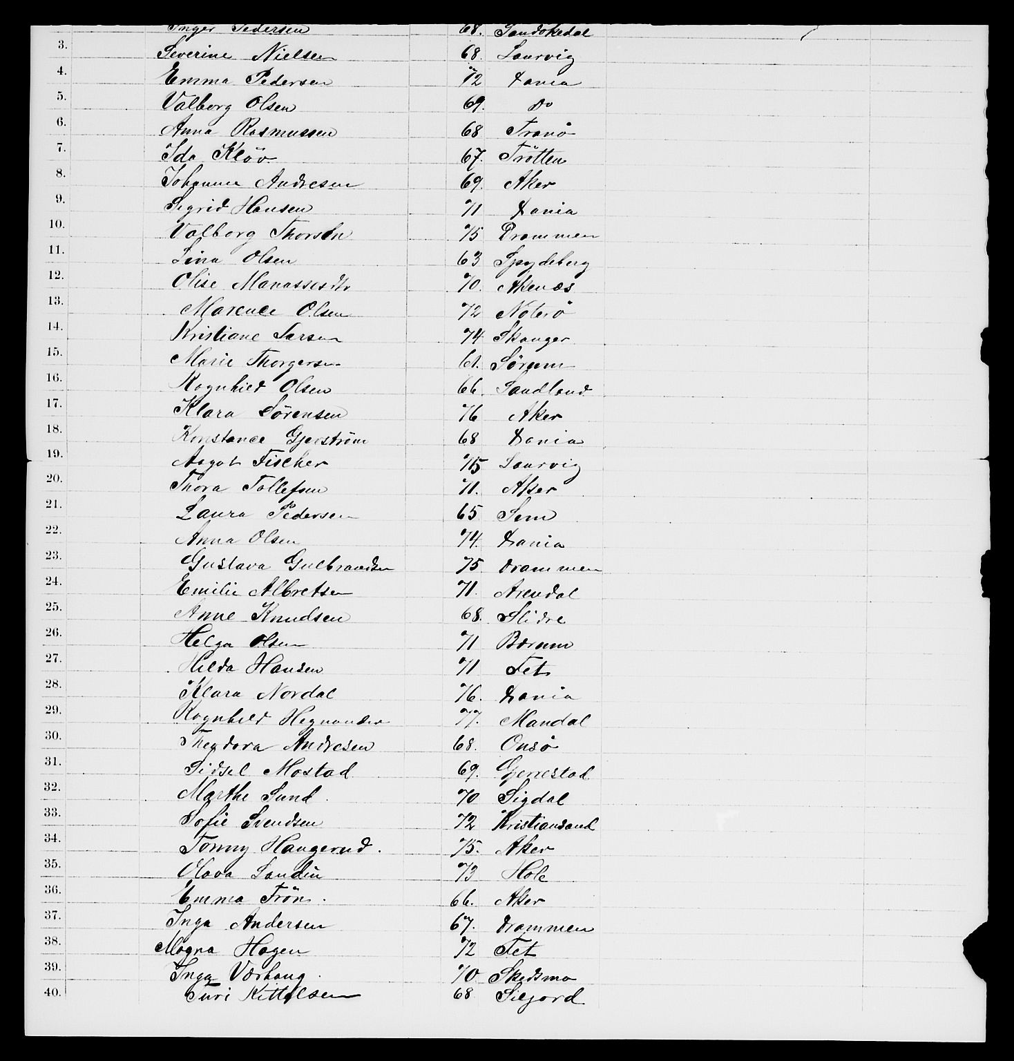 RA, 1885 census for 0301 Kristiania, 1885, p. 13327
