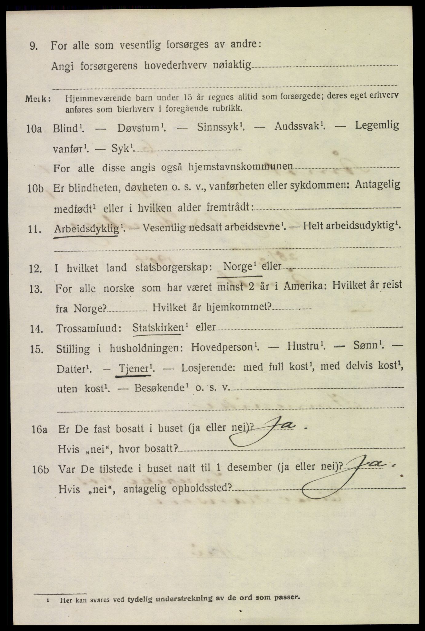 SAH, 1920 census for Åmot, 1920, p. 1598