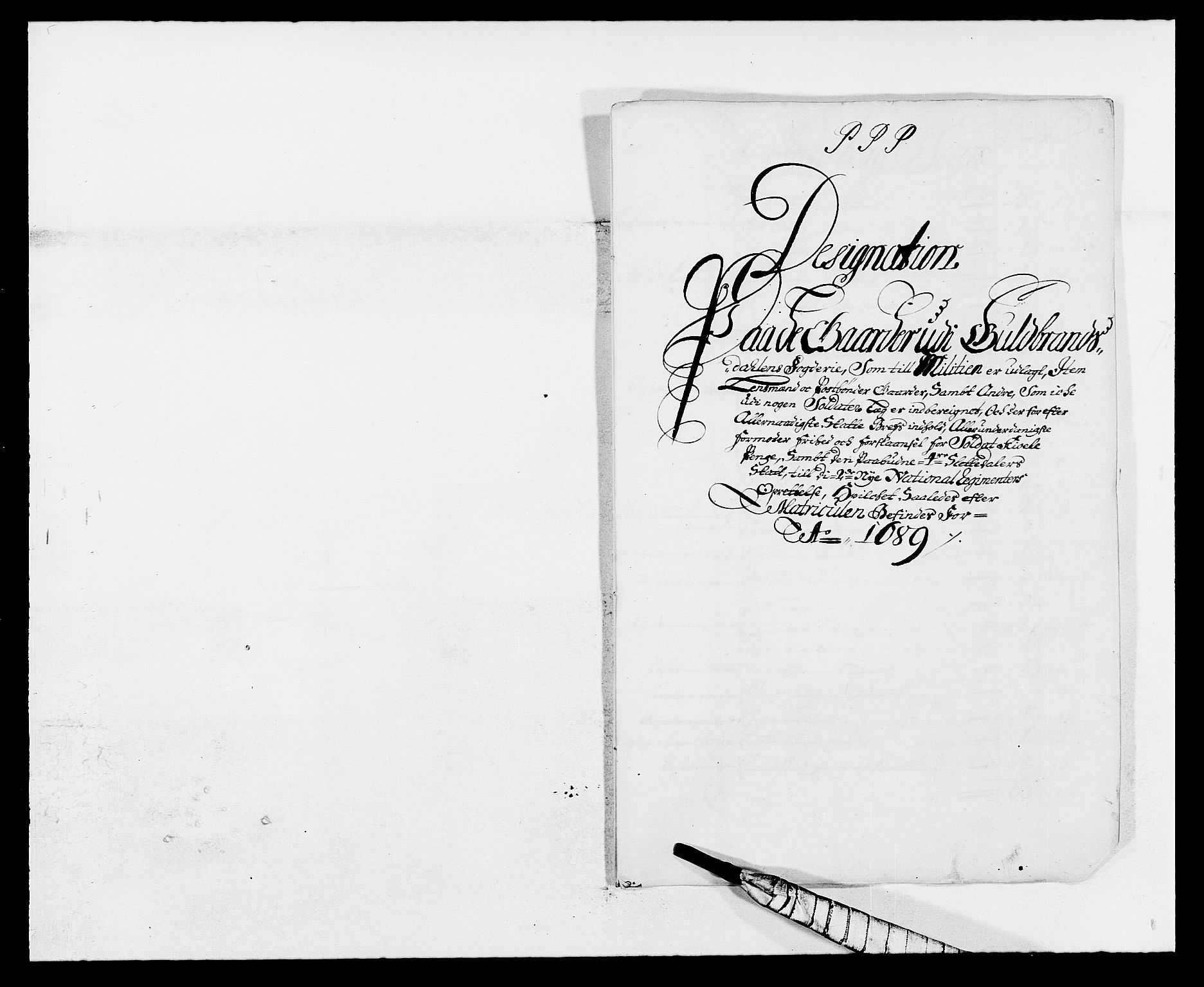Rentekammeret inntil 1814, Reviderte regnskaper, Fogderegnskap, RA/EA-4092/R17/L1164: Fogderegnskap Gudbrandsdal, 1682-1689, p. 130