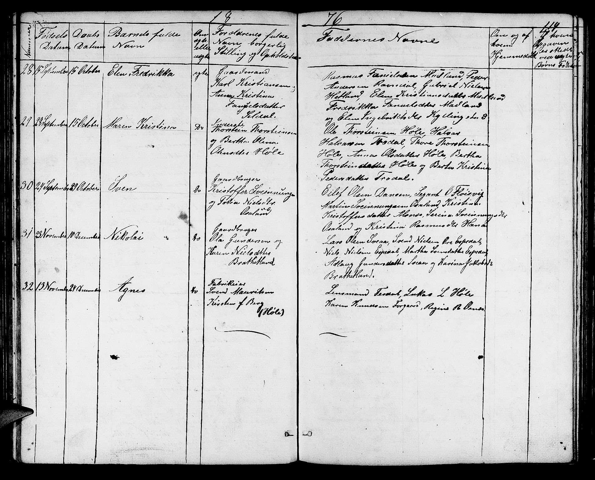 Høgsfjord sokneprestkontor, AV/SAST-A-101624/H/Ha/Hab/L0001: Parish register (copy) no. B 1, 1855-1885, p. 114