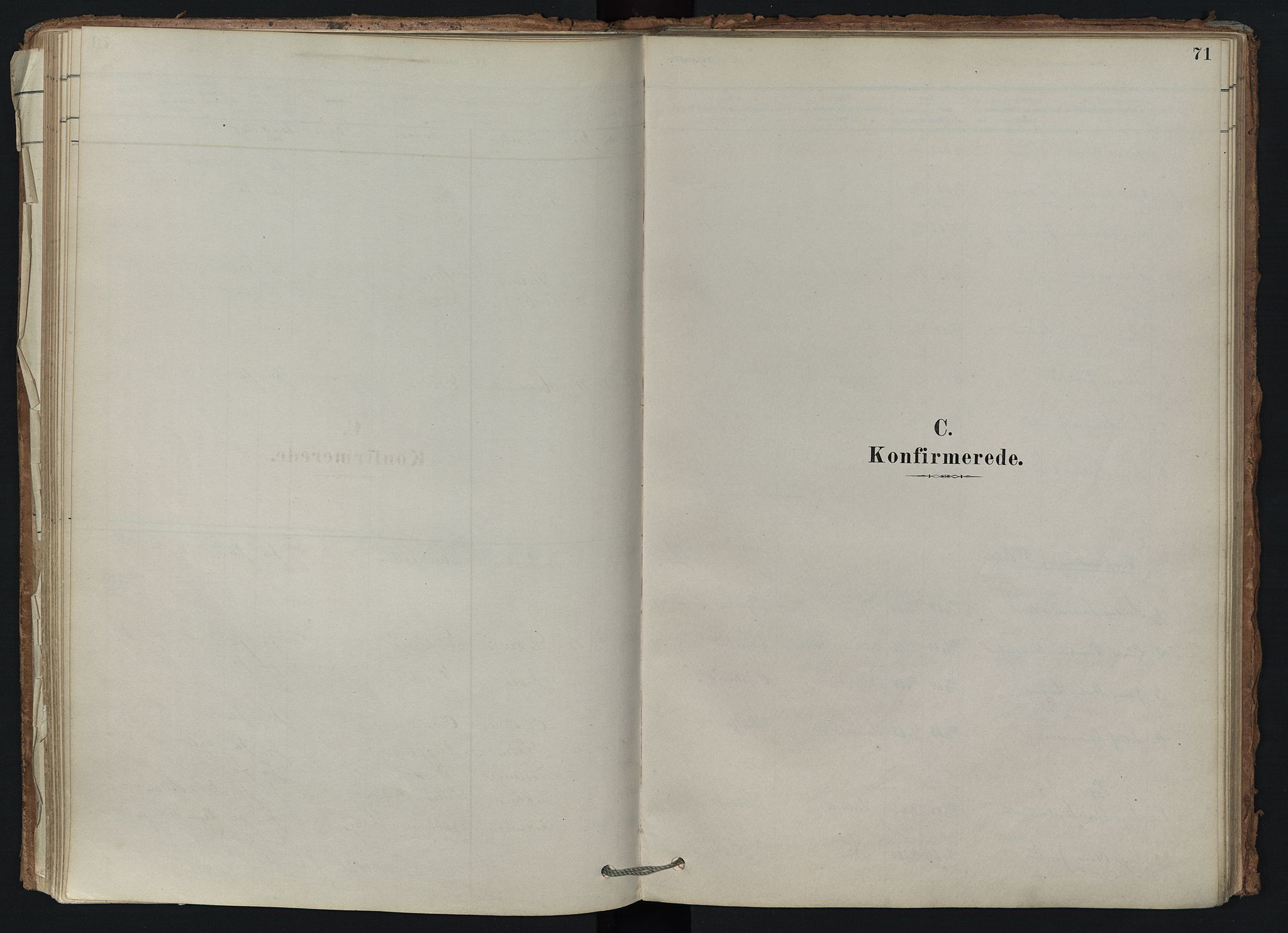Brunlanes kirkebøker, SAKO/A-342/F/Fd/L0001: Parish register (official) no. IV 1, 1878-1917, p. 71