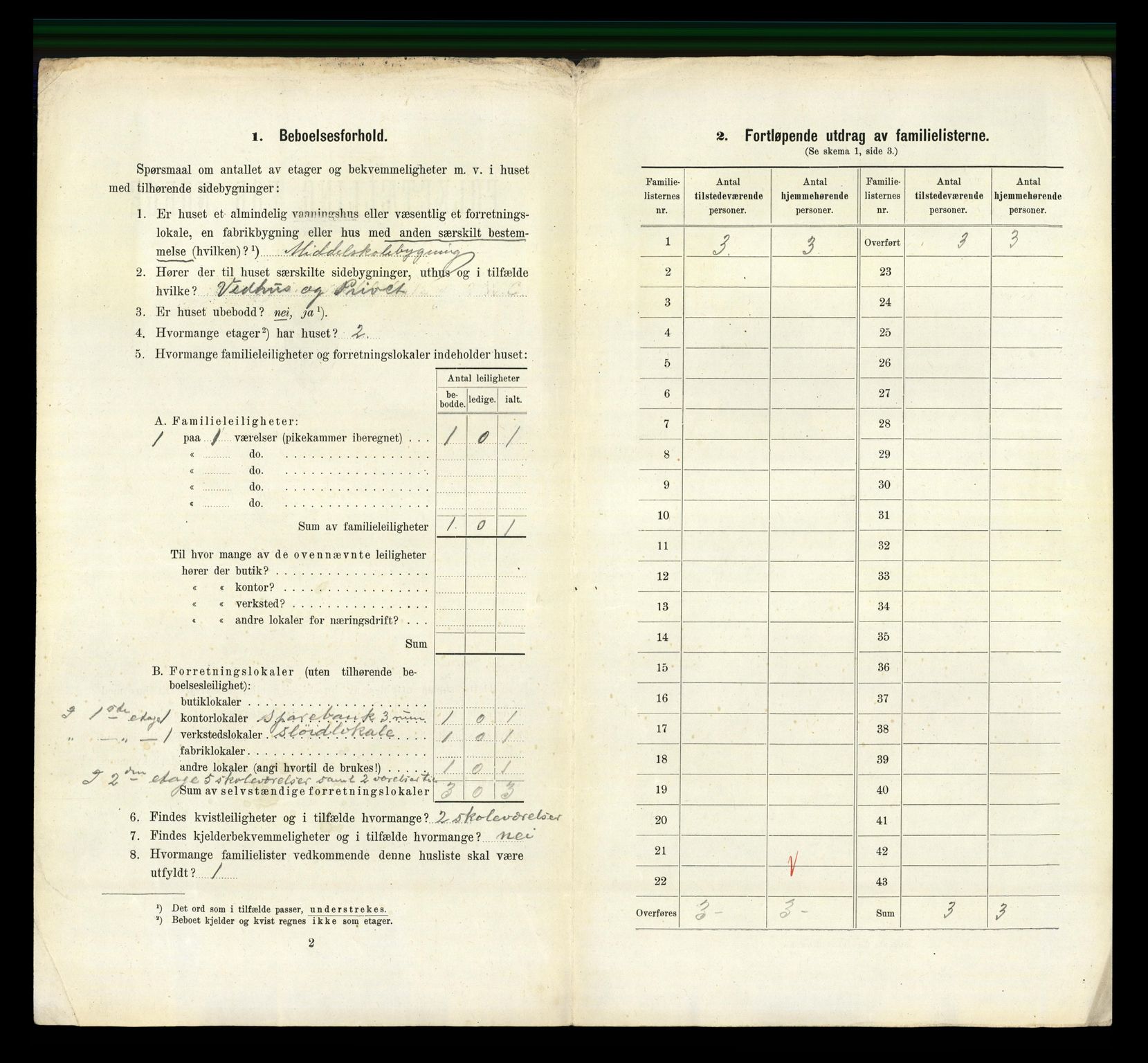 RA, 1910 census for Egersund, 1910, p. 416