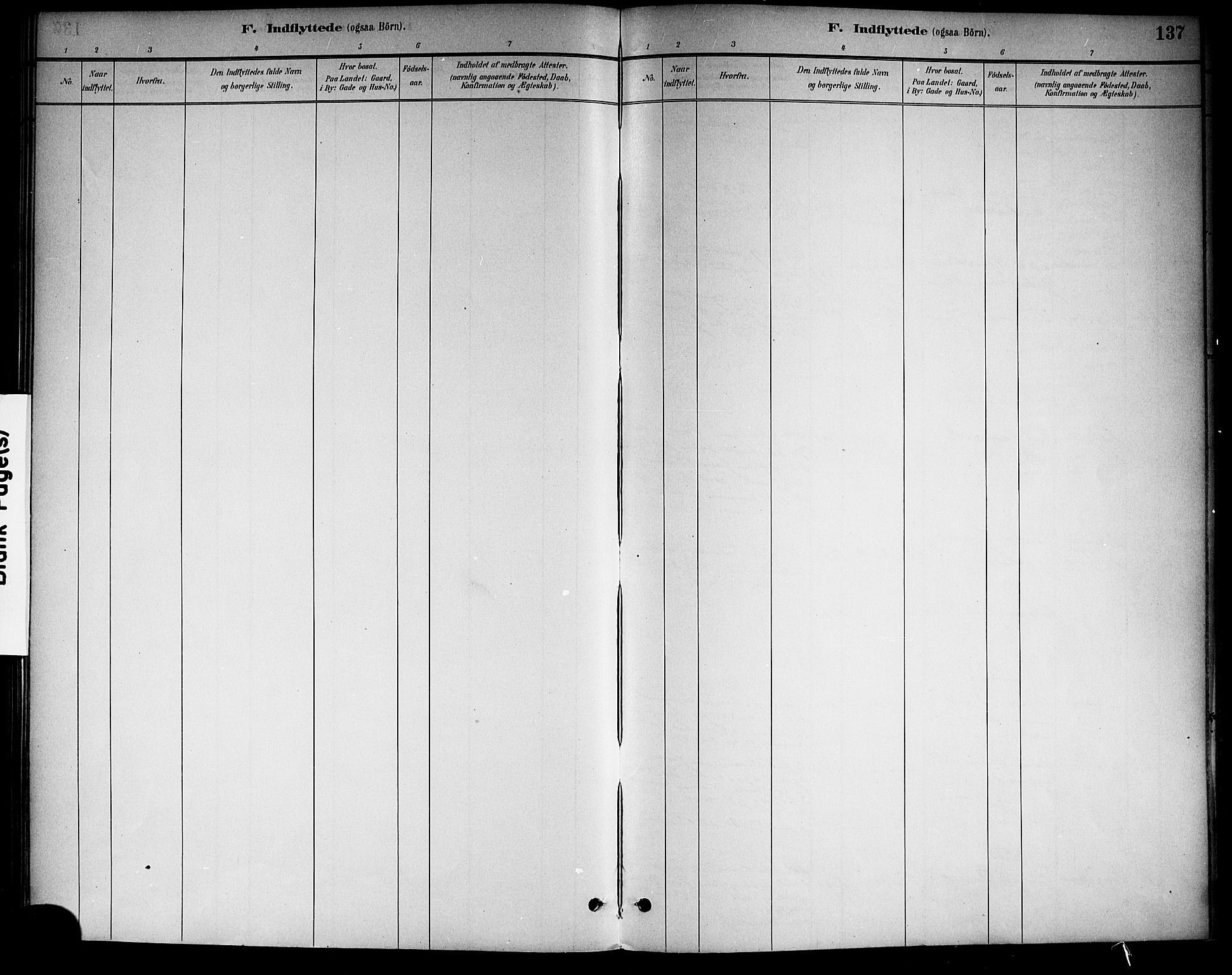 Drangedal kirkebøker, AV/SAKO-A-258/F/Fa/L0011: Parish register (official) no. 11 /1, 1885-1894, p. 137