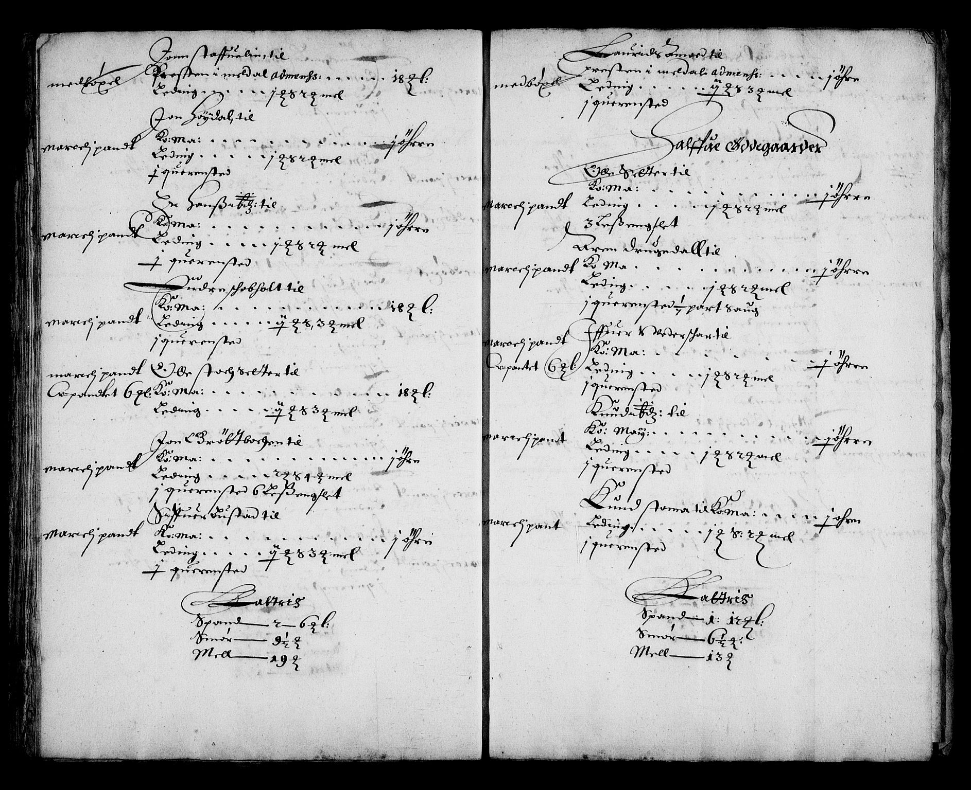 Rentekammeret inntil 1814, Realistisk ordnet avdeling, AV/RA-EA-4070/N/Na/L0002/0003: [XI g]: Trondheims stifts jordebøker: / Orkdal fogderi, 1664