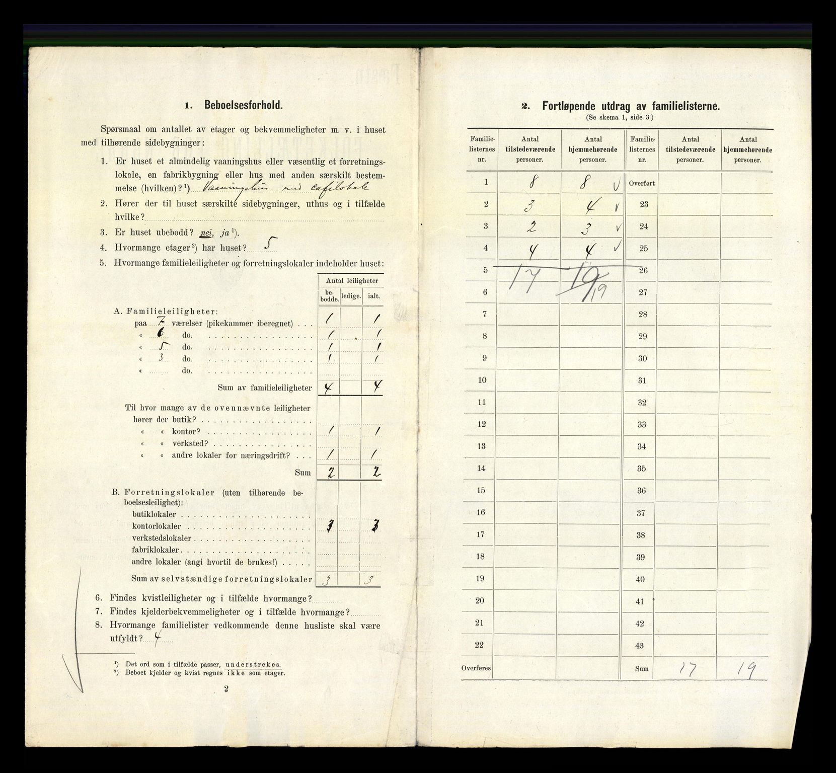 RA, 1910 census for Kristiania, 1910, p. 4488