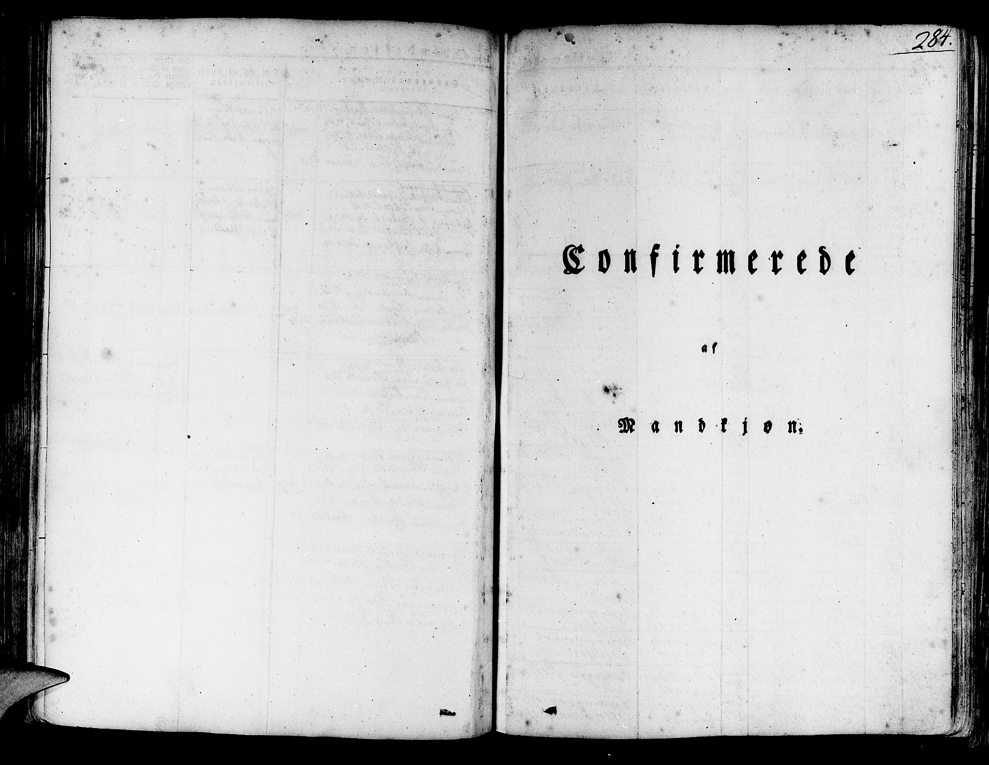 Korskirken sokneprestembete, SAB/A-76101/H/Haa/L0014: Parish register (official) no. A 14, 1823-1835, p. 284