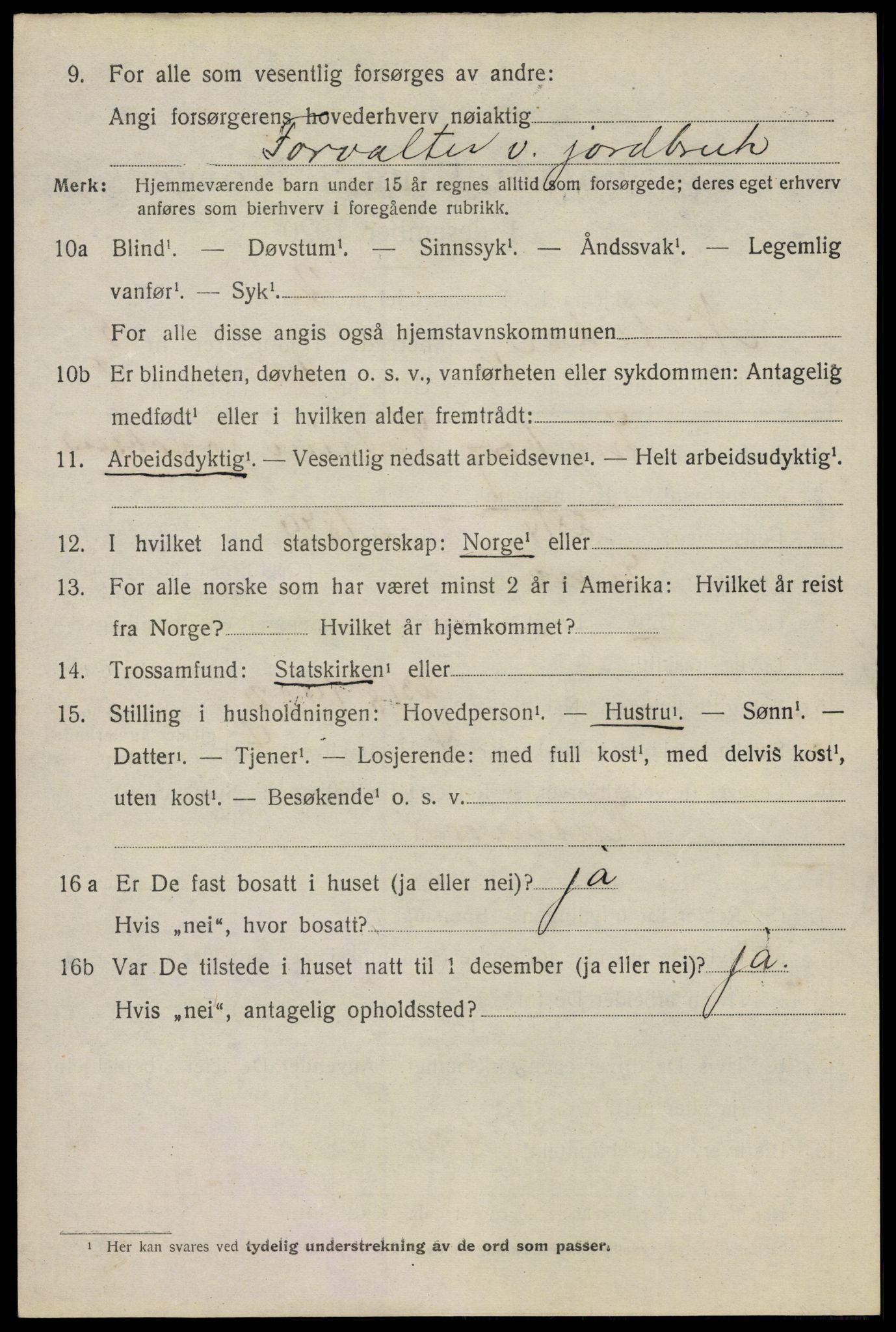 SAO, 1920 census for Nittedal, 1920, p. 6691