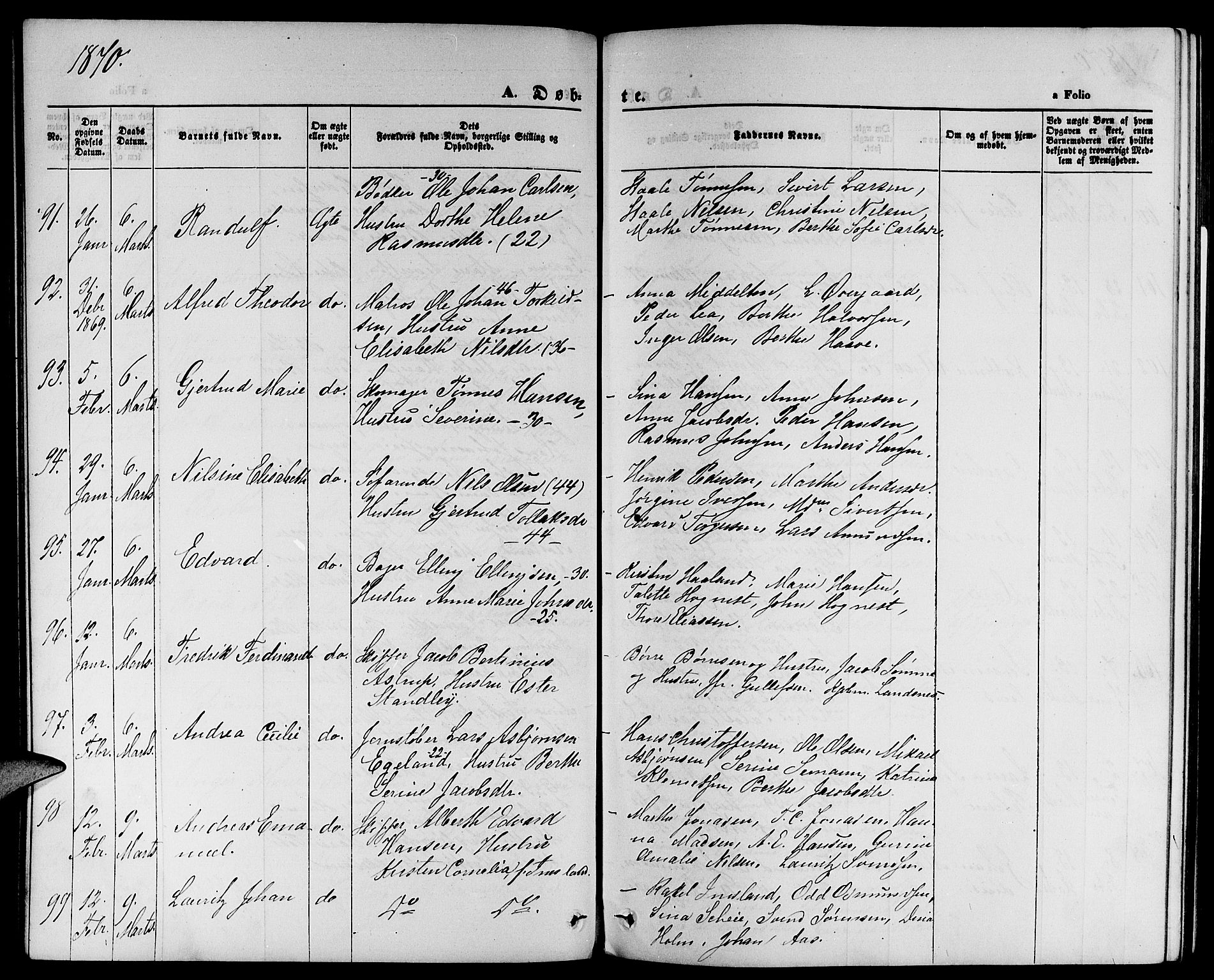 St. Petri sokneprestkontor, AV/SAST-A-101813/001/30/30BB/L0001: Parish register (copy) no. B 1, 1865-1878