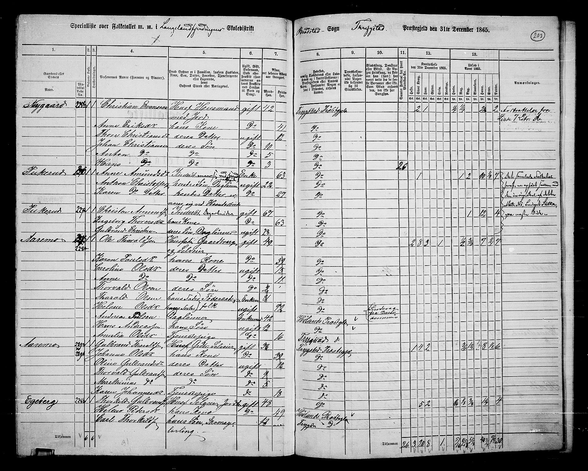 RA, 1865 census for Trøgstad, 1865, p. 178