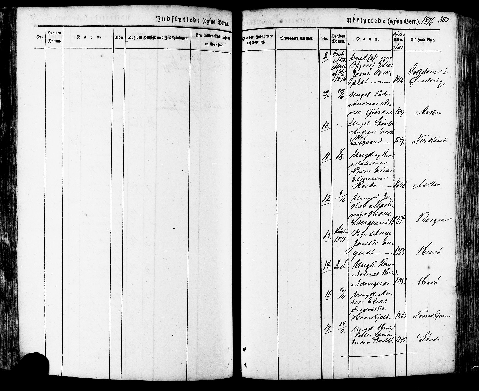 Ministerialprotokoller, klokkerbøker og fødselsregistre - Møre og Romsdal, SAT/A-1454/511/L0140: Parish register (official) no. 511A07, 1851-1878, p. 503
