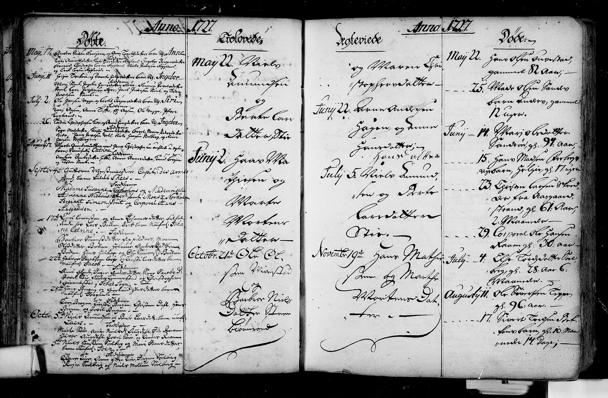 Borre kirkebøker, AV/SAKO-A-338/F/Fa/L0001: Parish register (official) no. I 1, 1710-1750, p. 28