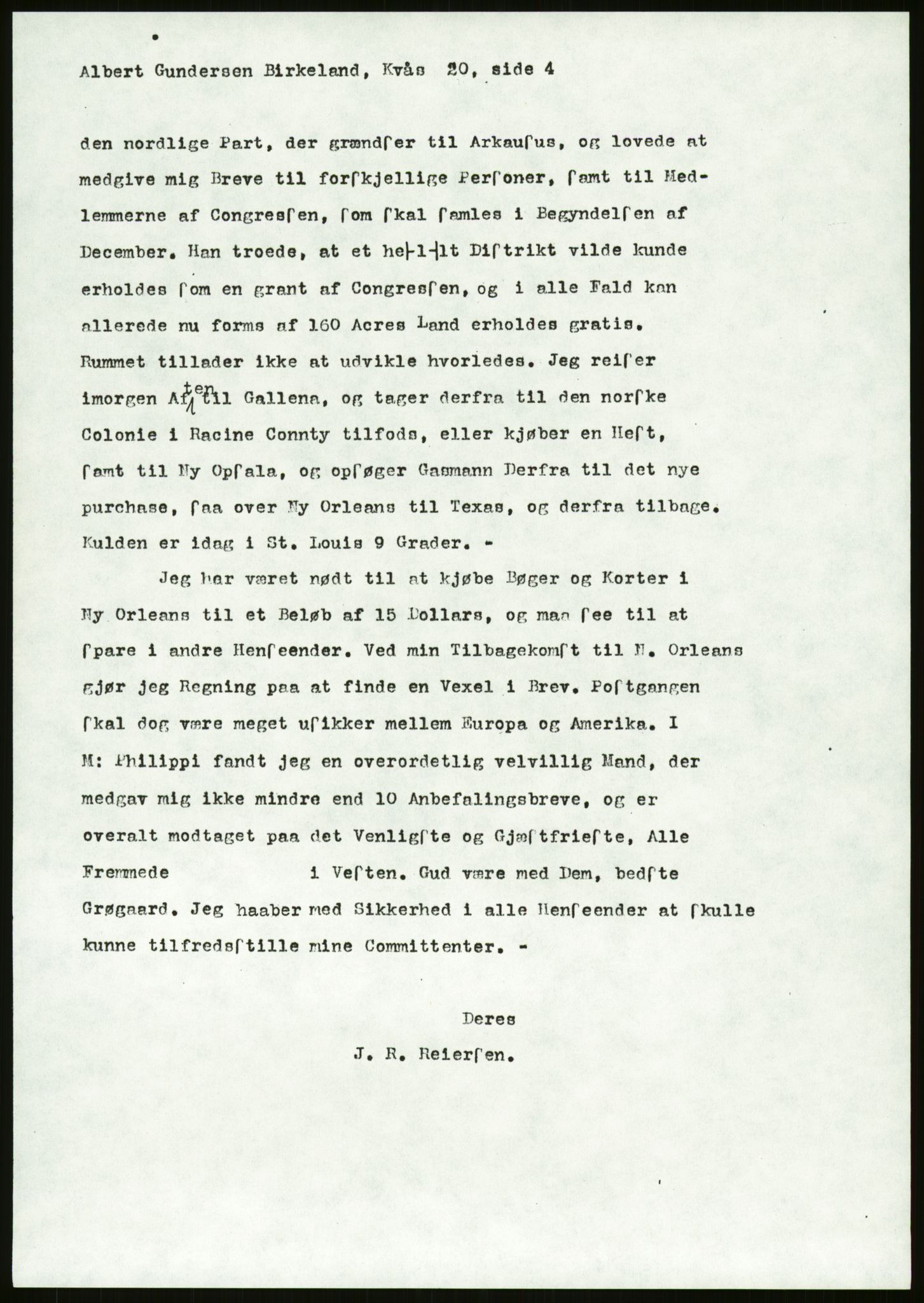 Samlinger til kildeutgivelse, Amerikabrevene, AV/RA-EA-4057/F/L0028: Innlån fra Vest-Agder , 1838-1914, p. 11