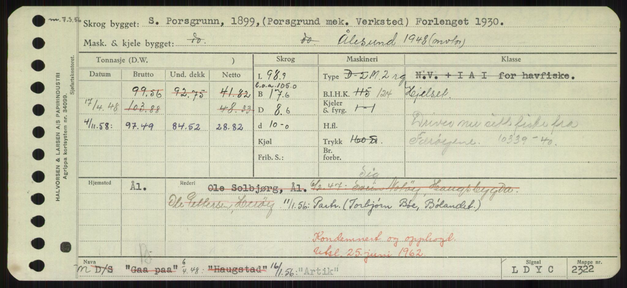 Sjøfartsdirektoratet med forløpere, Skipsmålingen, AV/RA-S-1627/H/Hd/L0002: Fartøy, Apa-Axe, p. 219