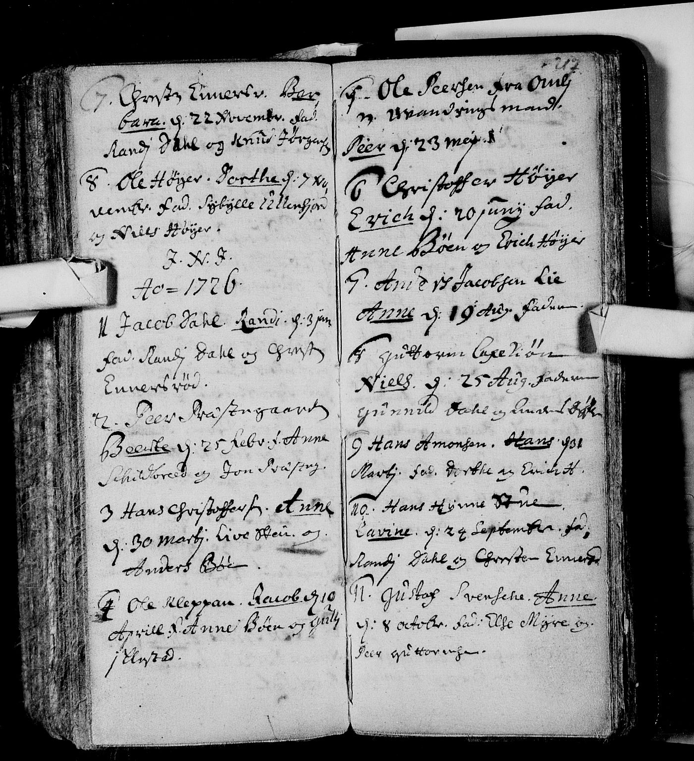 Andebu kirkebøker, SAKO/A-336/F/Fa/L0001: Parish register (official) no. 1 /3, 1623-1738, p. 217