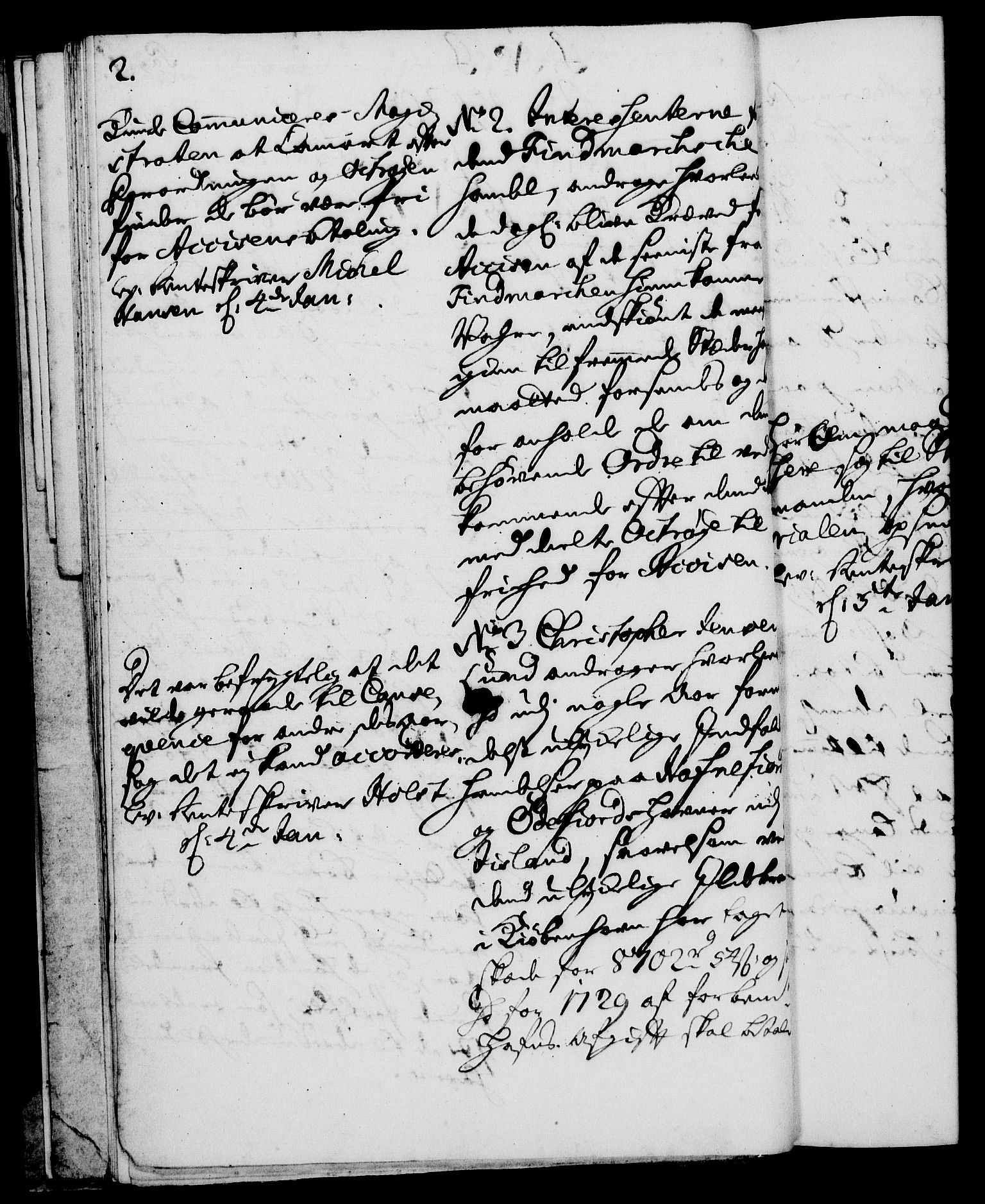 Rentekammeret, Kammerkanselliet, AV/RA-EA-3111/G/Gh/Gha/L0012: Norsk ekstraktmemorialprotokoll (merket RK 53.57), 1730, p. 2