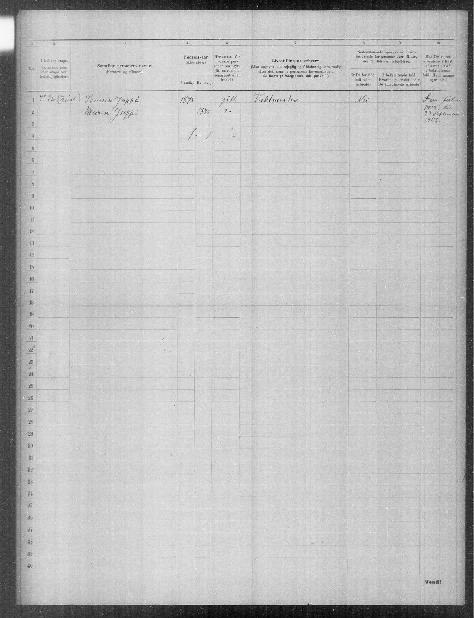 OBA, Municipal Census 1903 for Kristiania, 1903, p. 24769