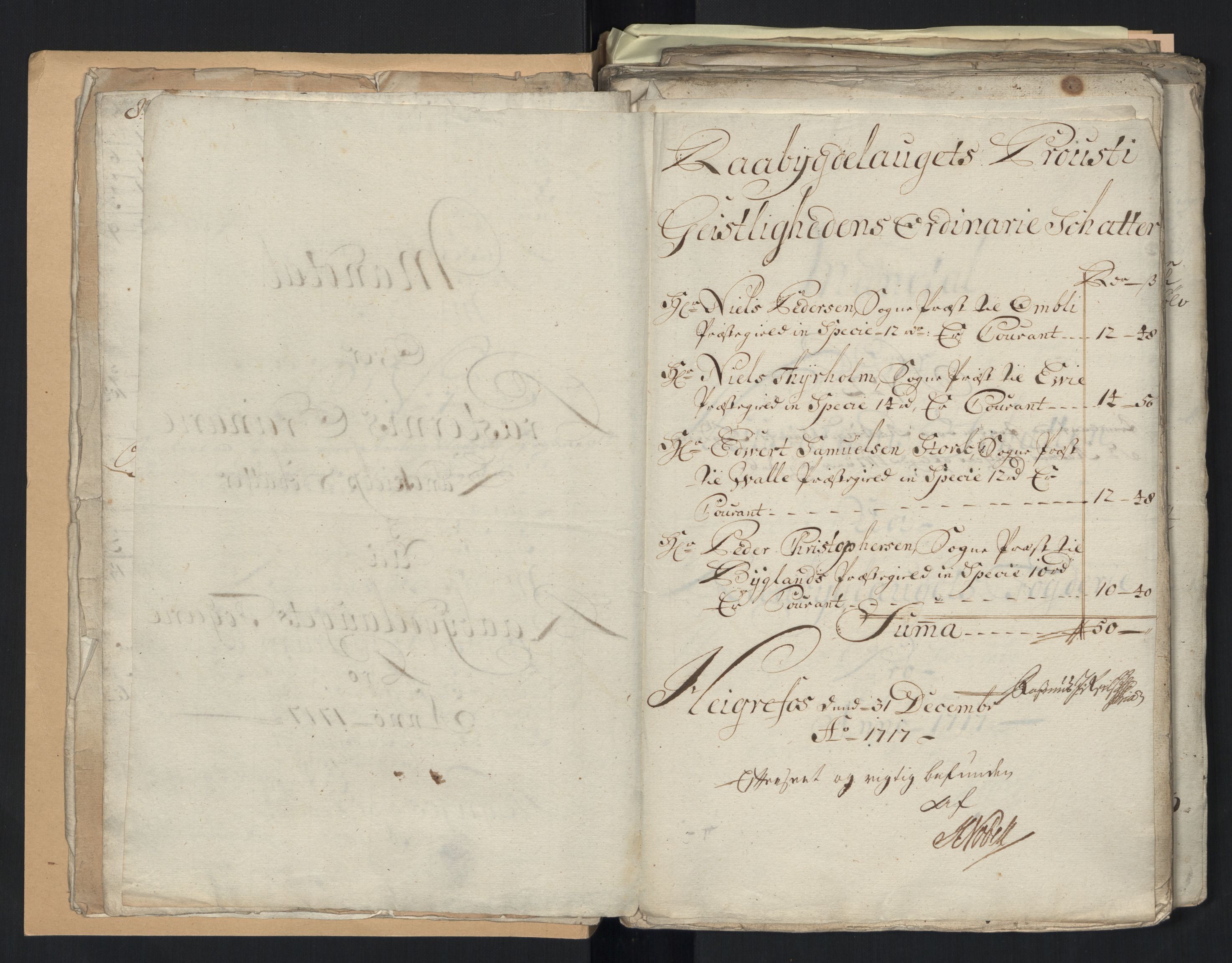 Rentekammeret inntil 1814, Reviderte regnskaper, Fogderegnskap, RA/EA-4092/R40/L2452: Fogderegnskap Råbyggelag, 1716-1717, p. 199