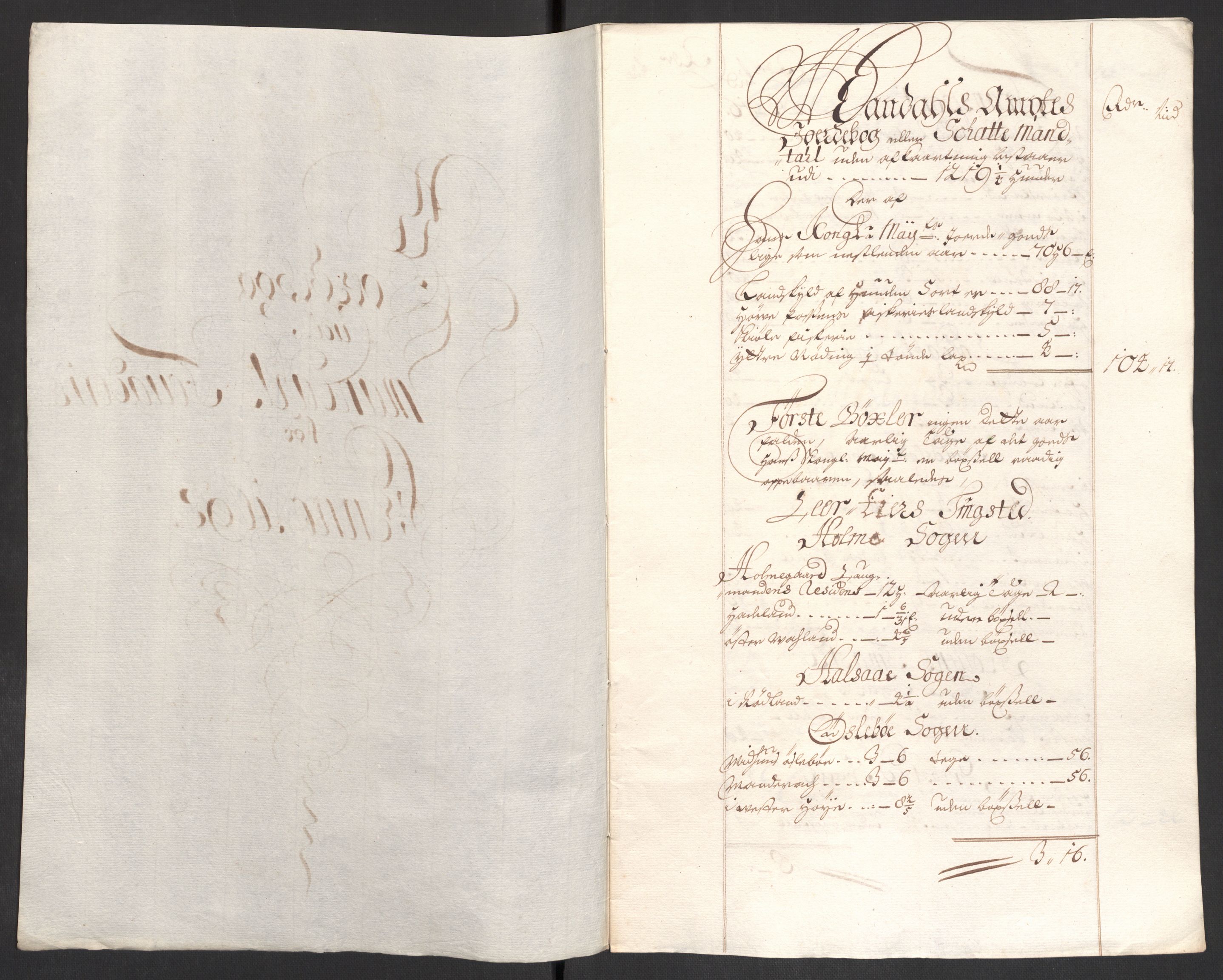 Rentekammeret inntil 1814, Reviderte regnskaper, Fogderegnskap, AV/RA-EA-4092/R43/L2547: Fogderegnskap Lista og Mandal, 1698-1699, p. 48