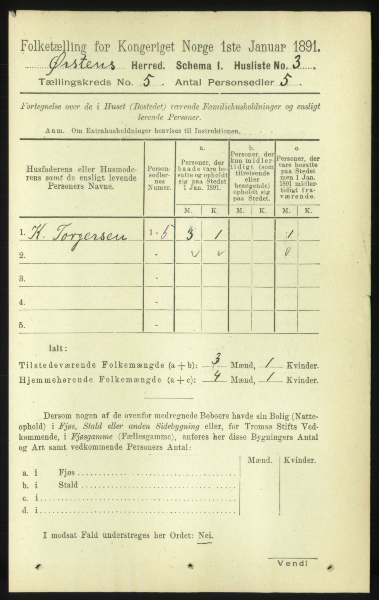 RA, 1891 census for 1520 Ørsta, 1891, p. 2192