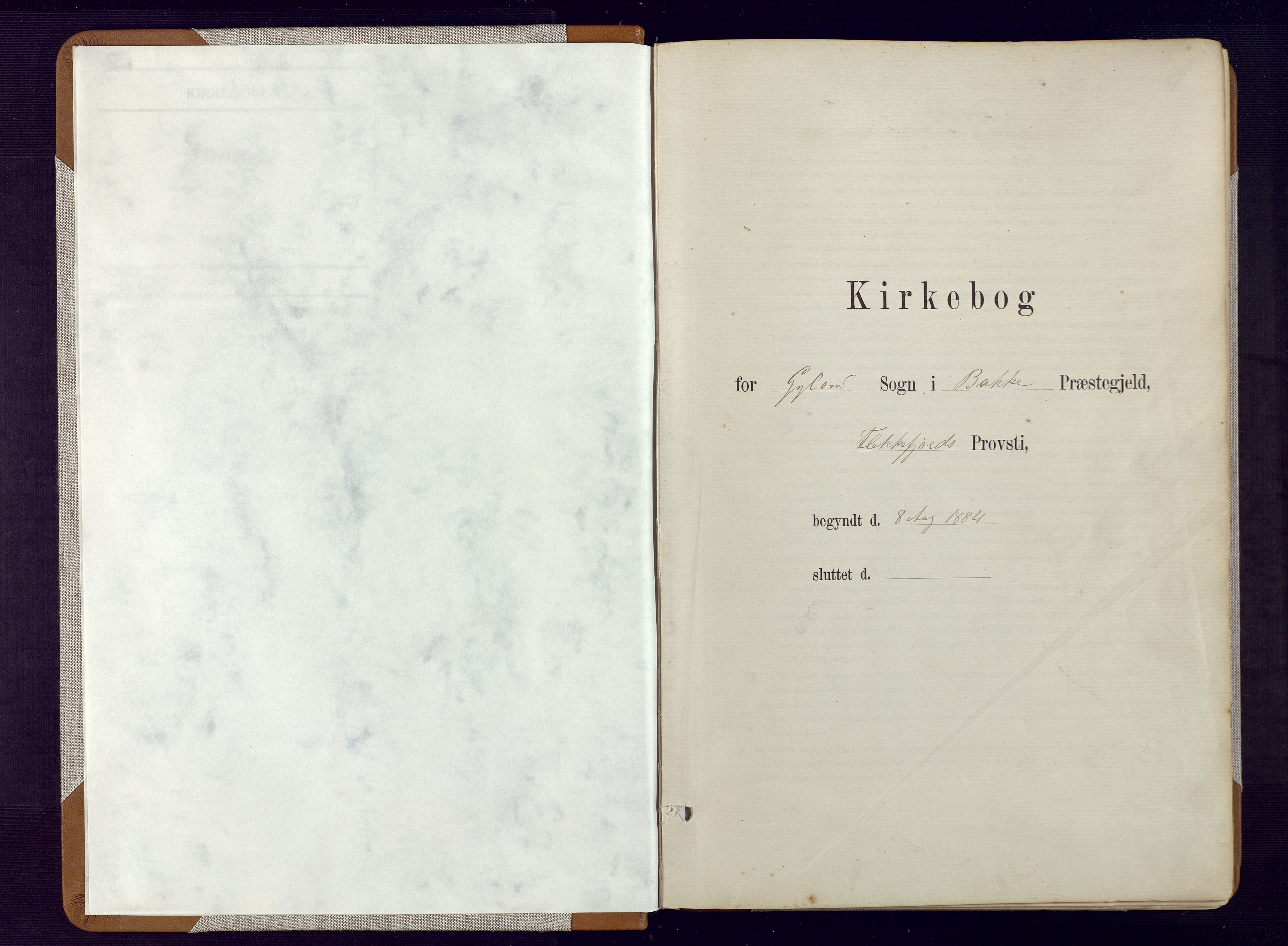 Bakke sokneprestkontor, AV/SAK-1111-0002/F/Fa/Fab/L0003: Parish register (official) no. A 3, 1884-1921