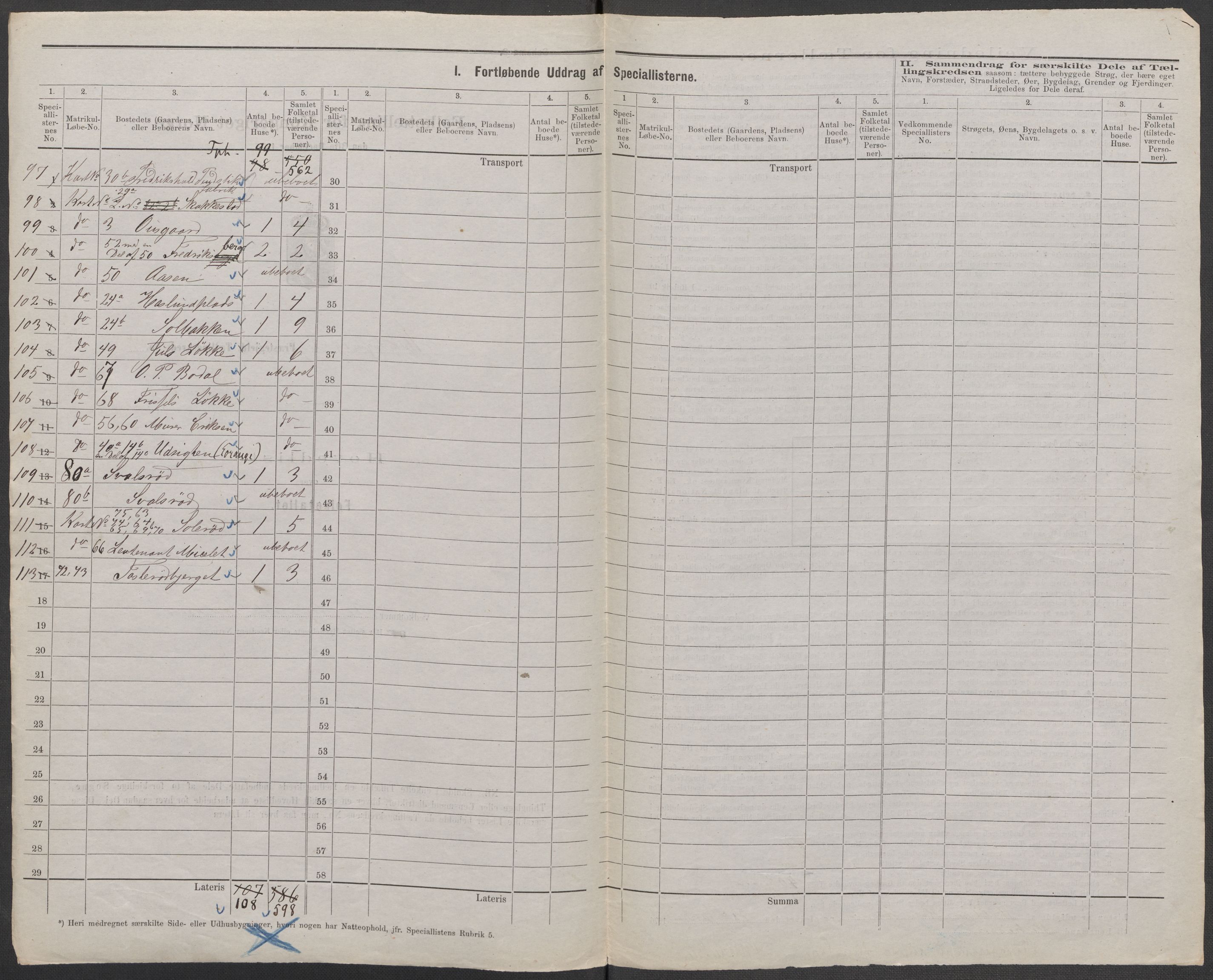 RA, 1875 census for 0116P Berg, 1875, p. 17