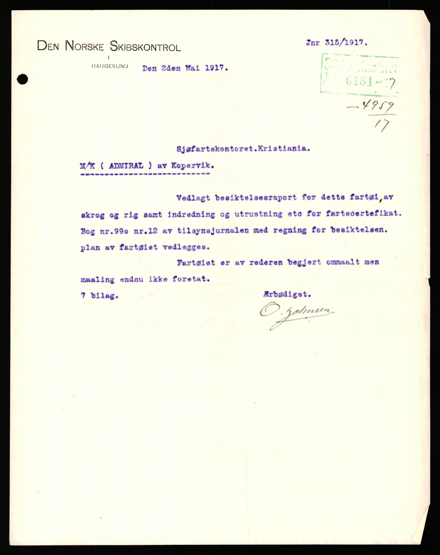 Sjøfartsdirektoratet med forløpere, skipsmapper slettede skip, AV/RA-S-4998/F/Fa/L0005: --, 1864-1933, p. 543