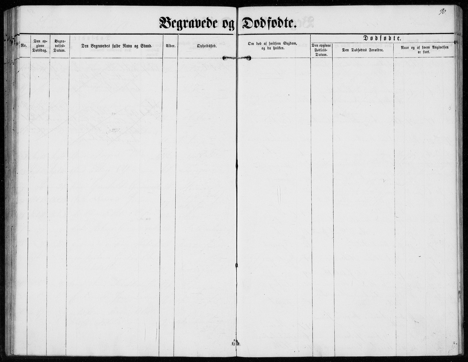 Sannidal kirkebøker, AV/SAKO-A-296/F/Fa/L0012: Parish register (official) no. 12, 1860-1873, p. 90