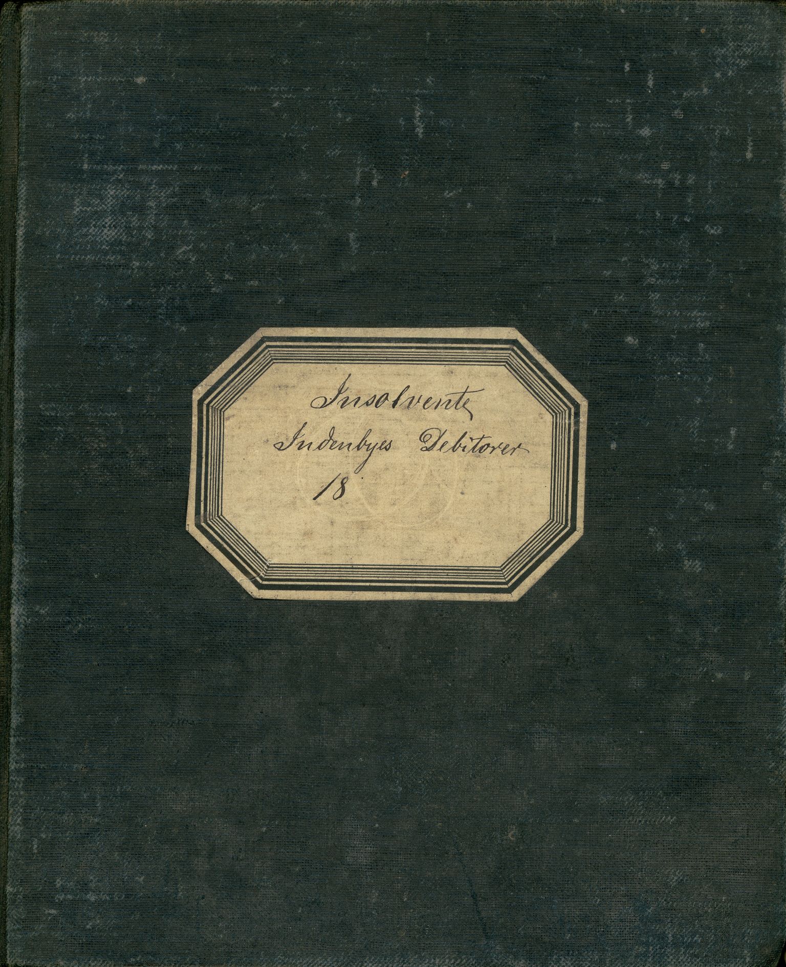 Brodtkorb handel A/S, VAMU/A-0001/R/Rb/L0030/0001: Insolvente og usikre debitorer / Insolvente Indenbyes Debitorer 18, 1864-1881