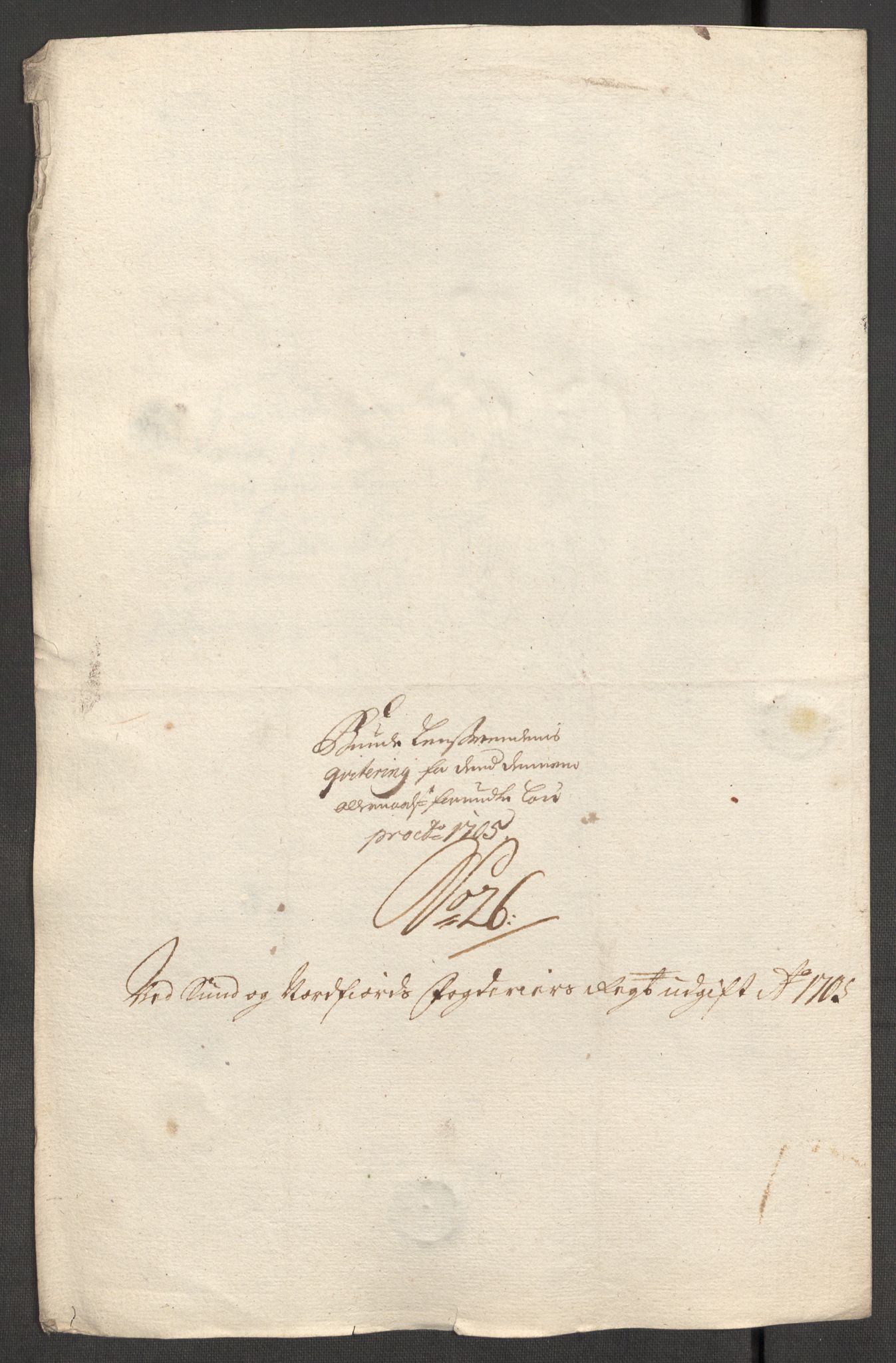 Rentekammeret inntil 1814, Reviderte regnskaper, Fogderegnskap, RA/EA-4092/R53/L3429: Fogderegnskap Sunn- og Nordfjord, 1705, p. 255