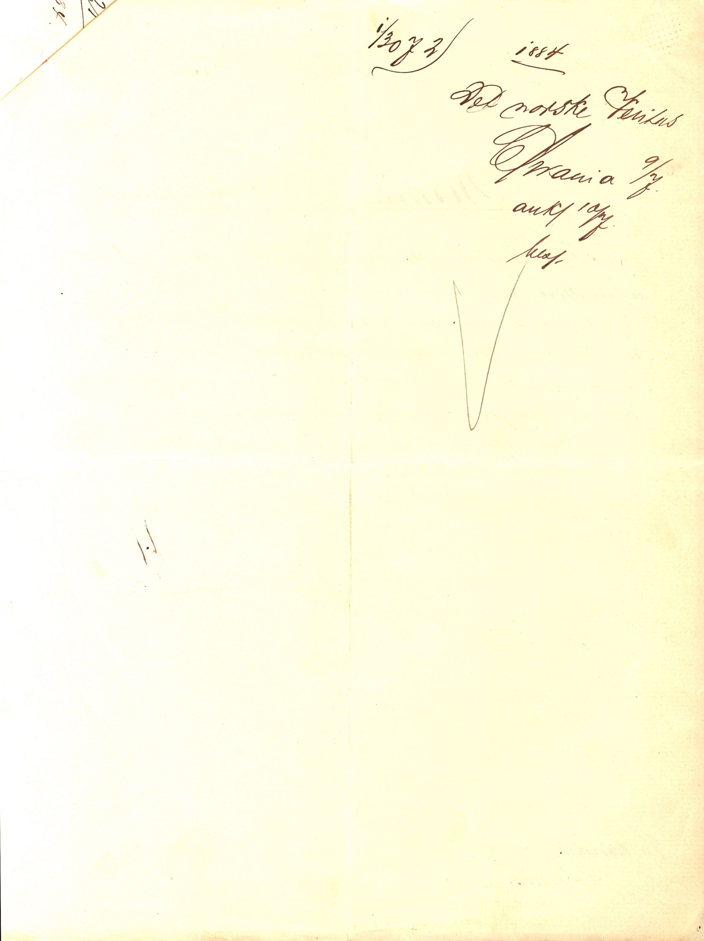 Pa 63 - Østlandske skibsassuranceforening, VEMU/A-1079/G/Ga/L0018/0011: Havaridokumenter / Bertha, Bonita, Immanuel, Th. Thoresen, India, 1885, p. 19