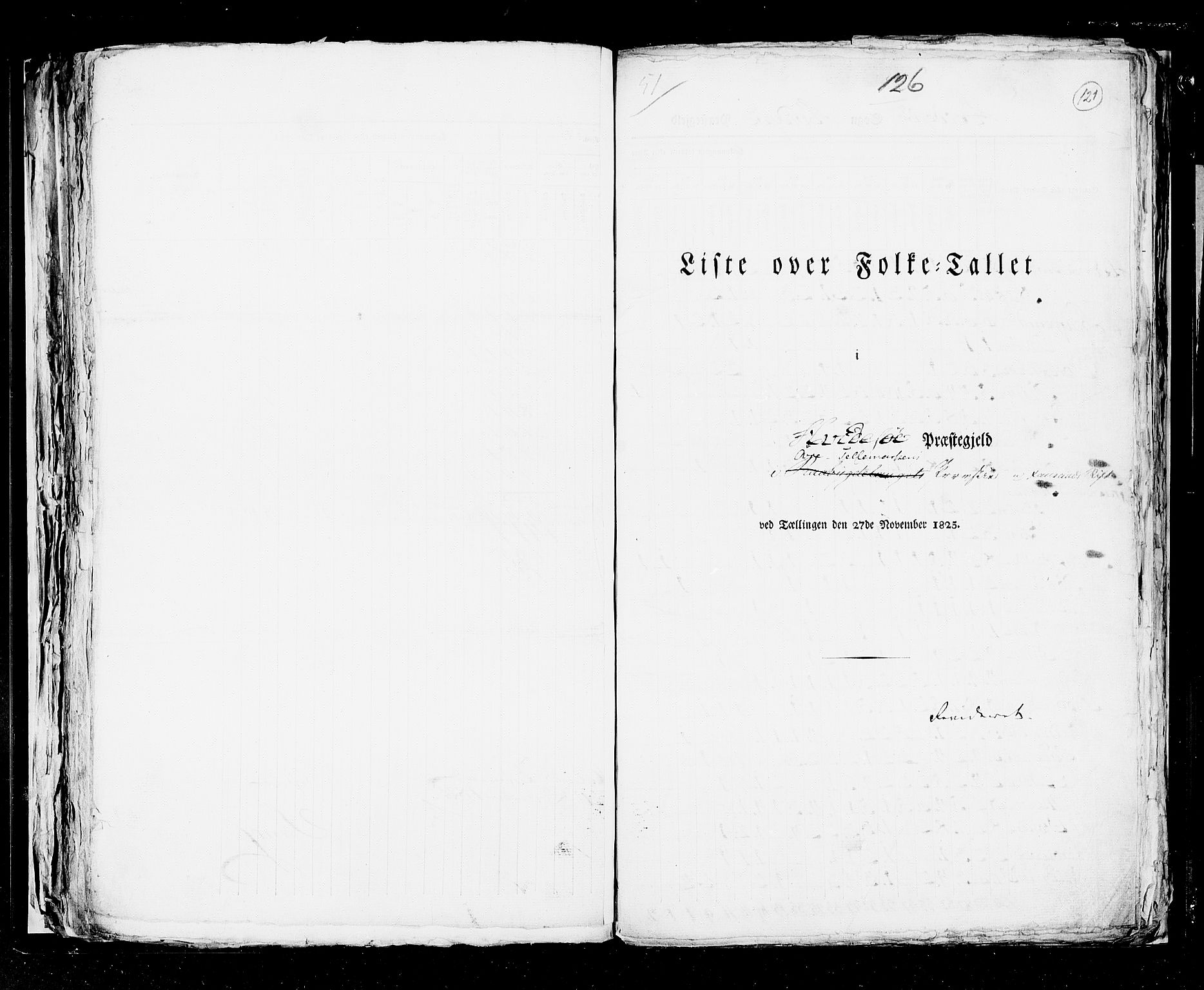RA, Census 1825, vol. 9: Bratsberg amt, 1825, p. 121