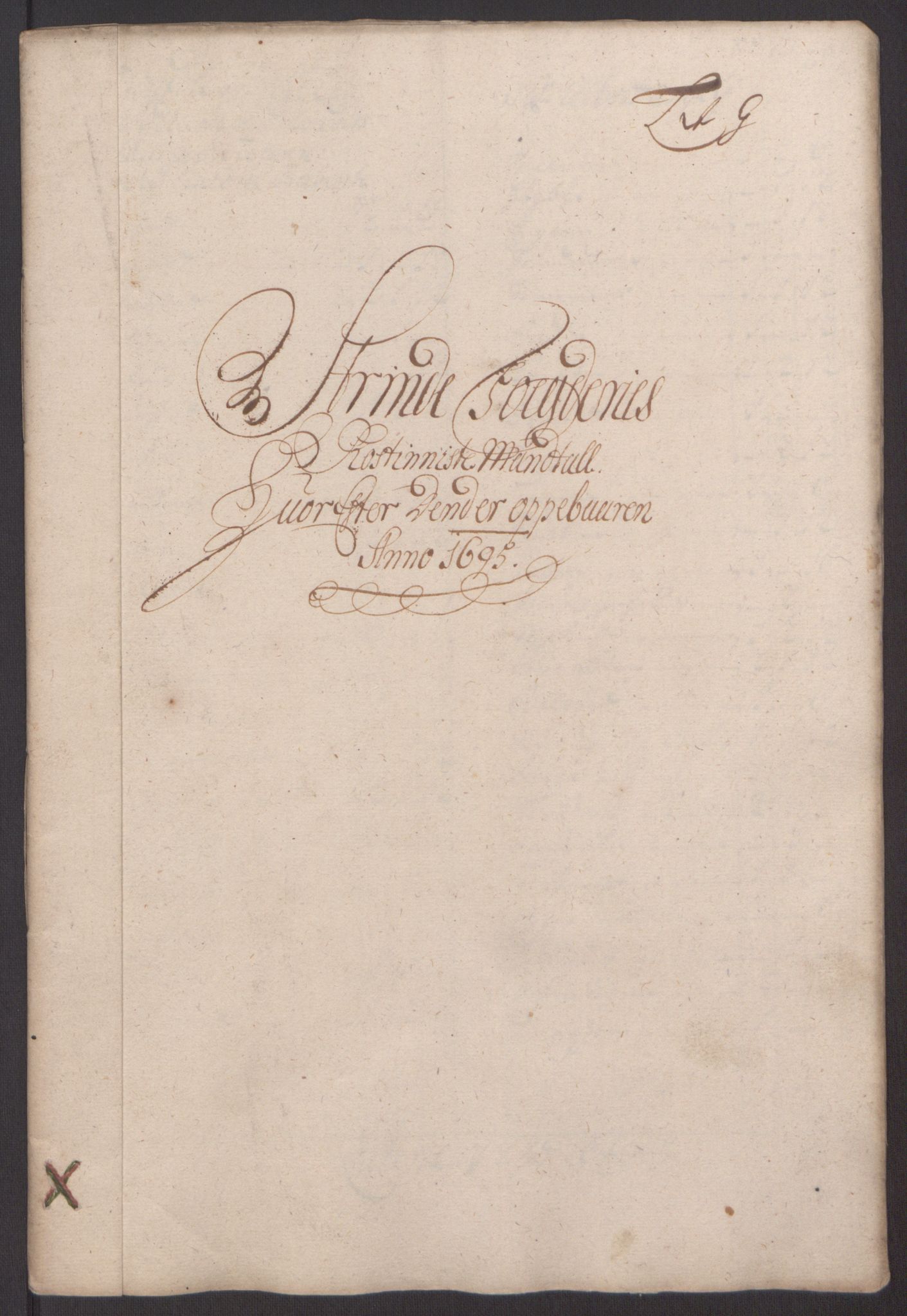 Rentekammeret inntil 1814, Reviderte regnskaper, Fogderegnskap, RA/EA-4092/R61/L4105: Fogderegnskap Strinda og Selbu, 1695, p. 60
