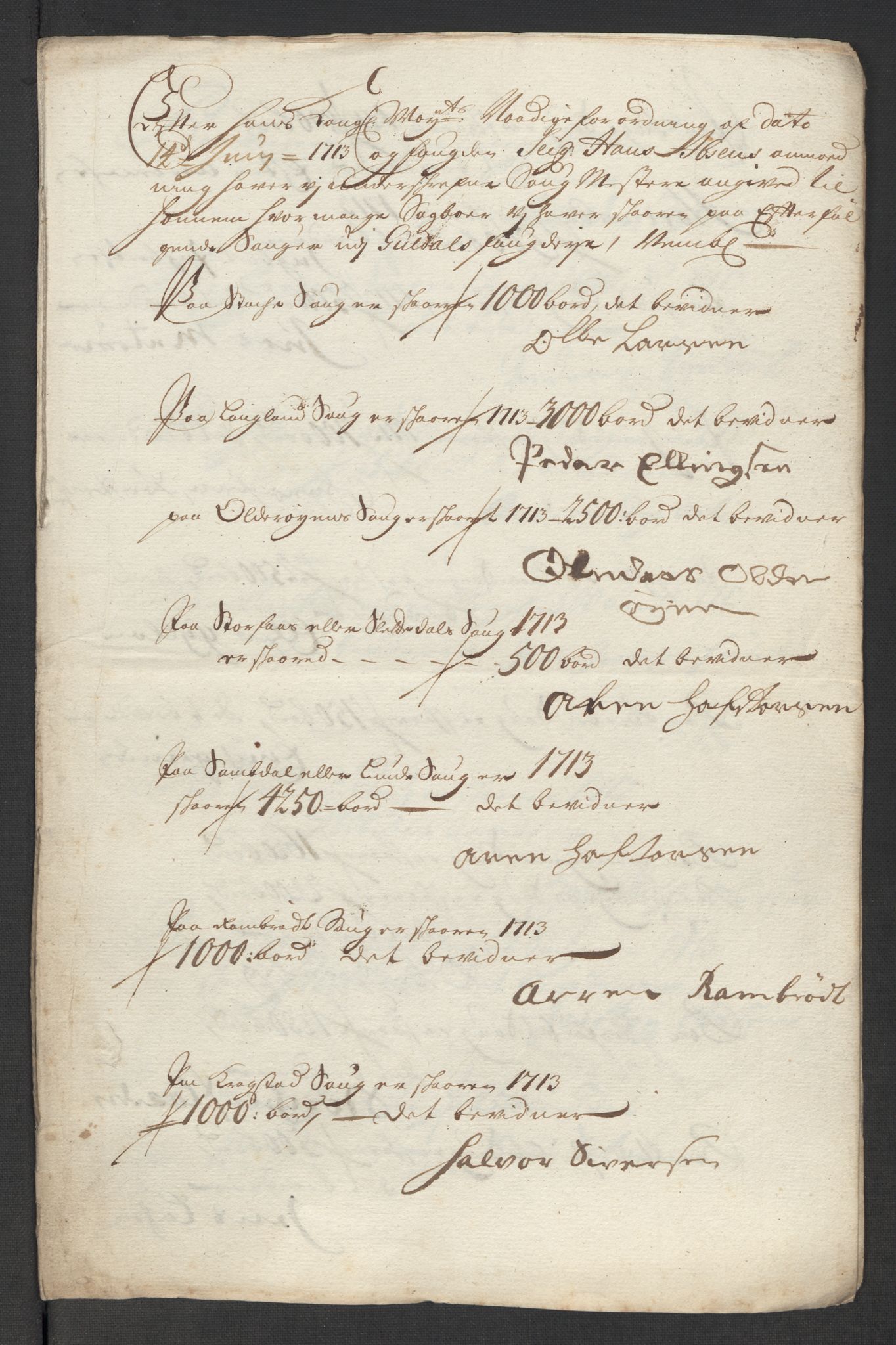 Rentekammeret inntil 1814, Reviderte regnskaper, Fogderegnskap, AV/RA-EA-4092/R60/L3964: Fogderegnskap Orkdal og Gauldal, 1713, p. 367