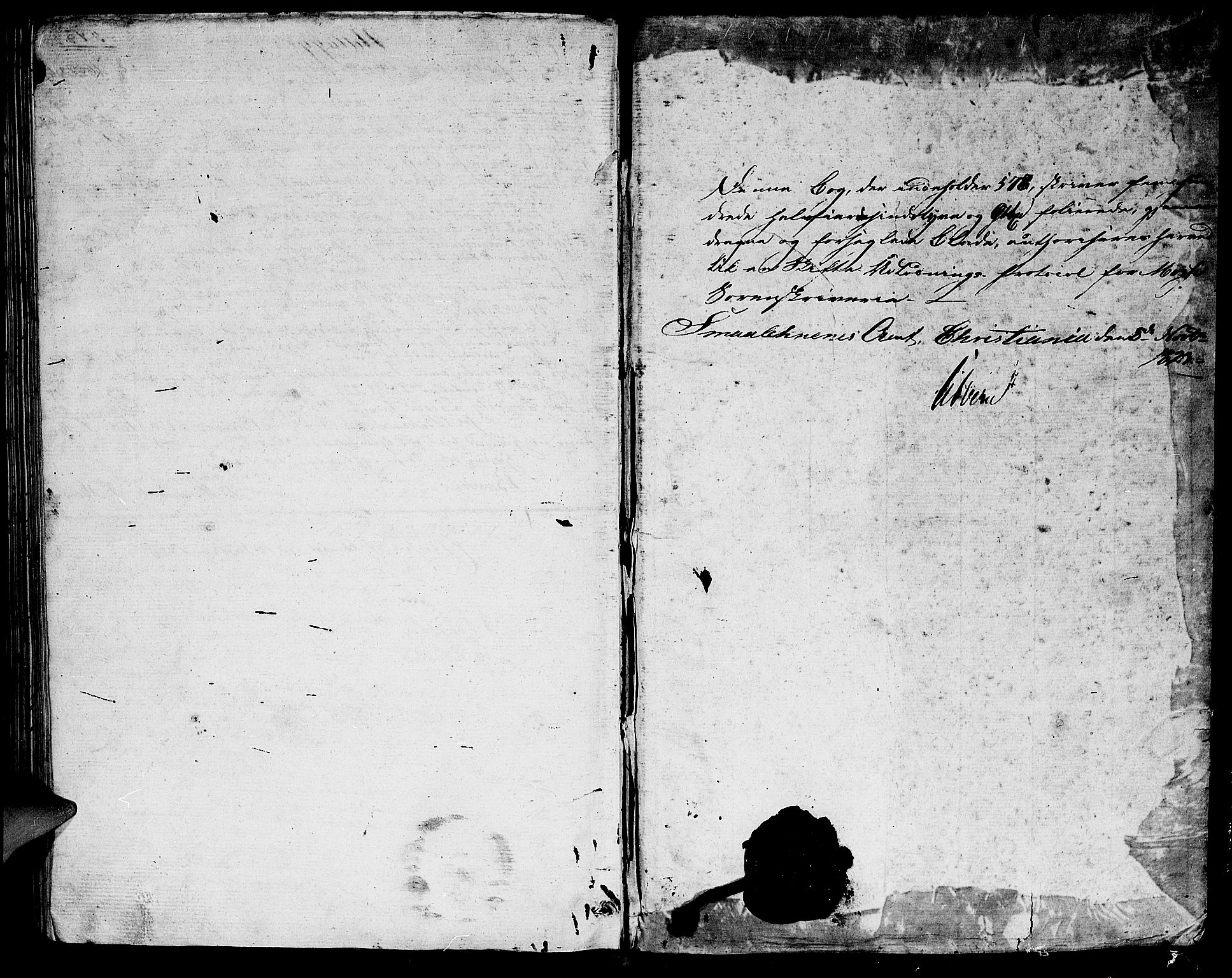 Moss sorenskriveri, SAO/A-10168, 1823-1834