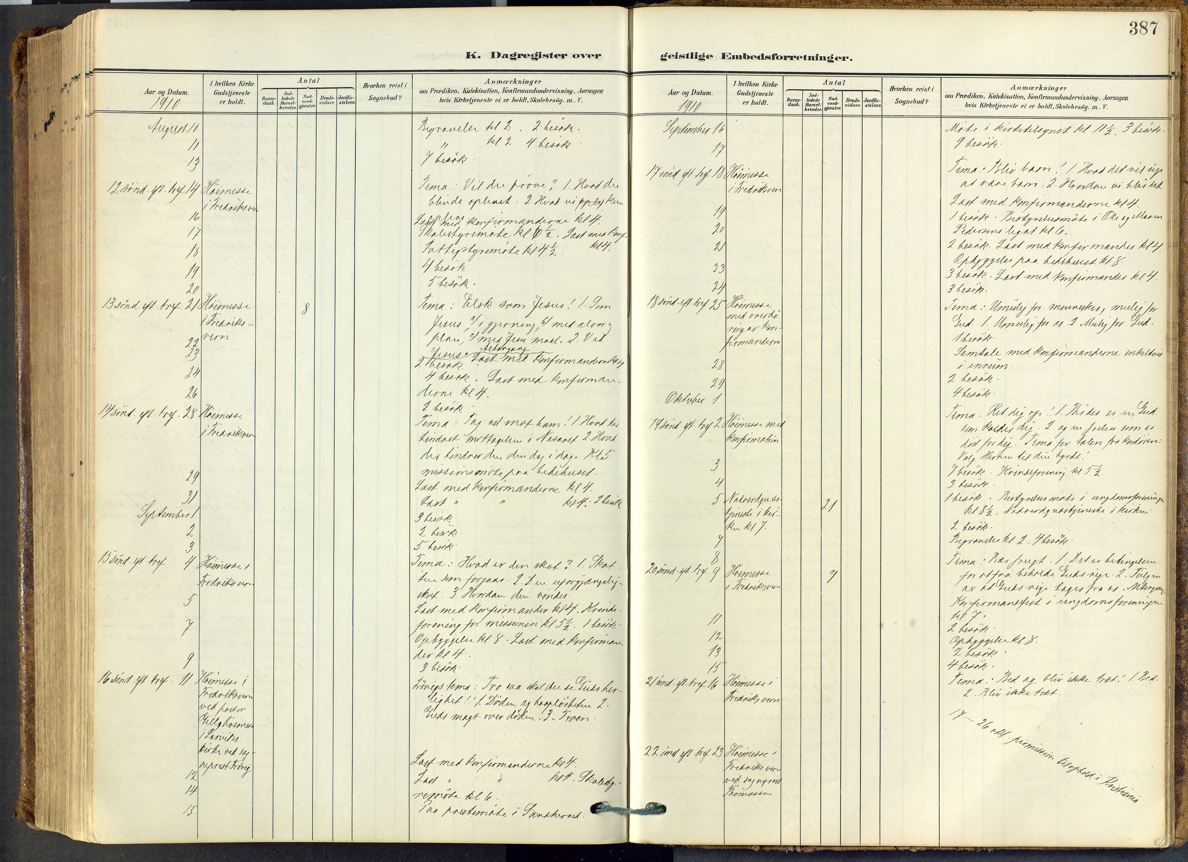 Stavern kirkebøker, SAKO/A-318/F/Fa/L0009: Parish register (official) no. 9, 1906-1955, p. 387