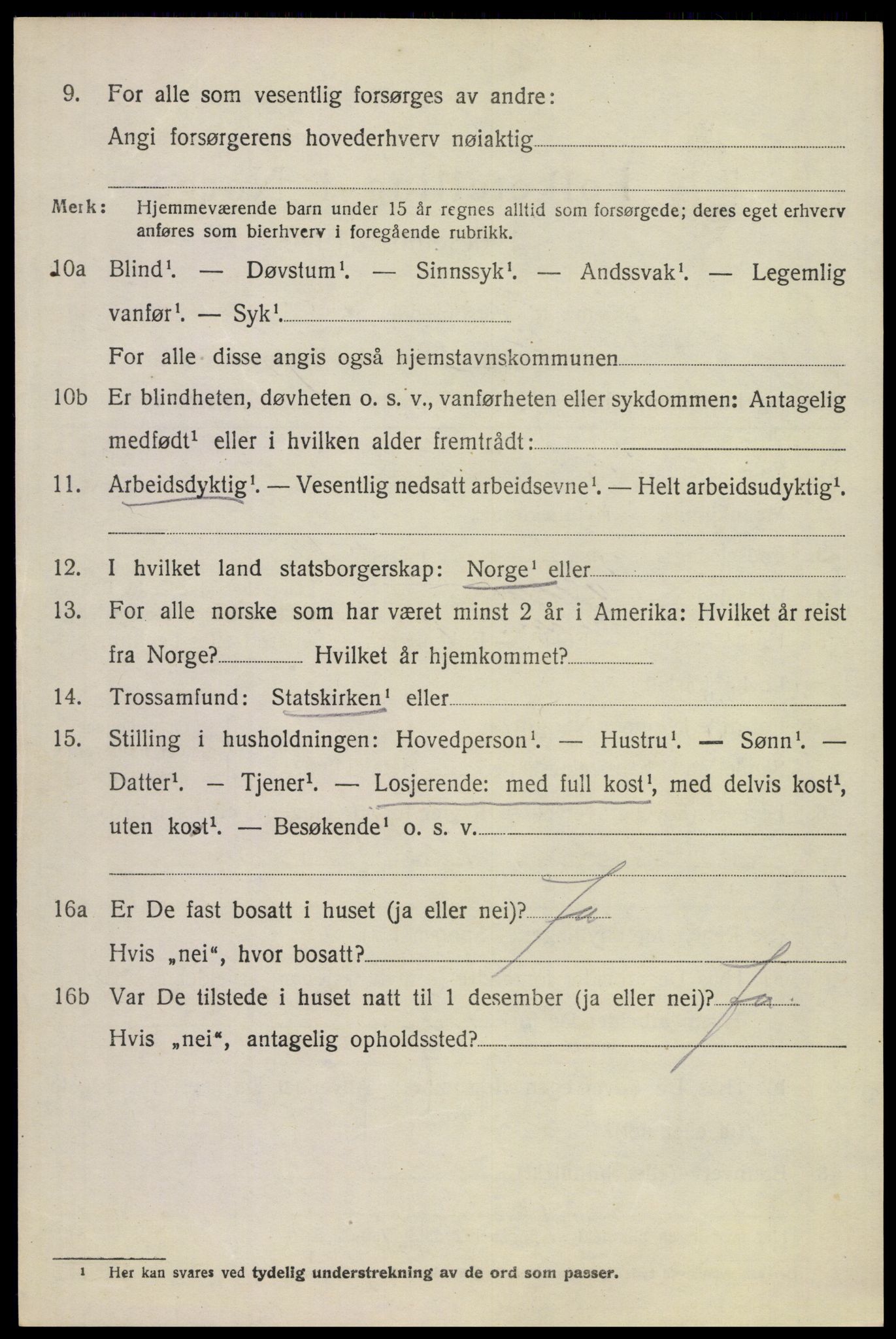 SAKO, 1920 census for Borre, 1920, p. 6721