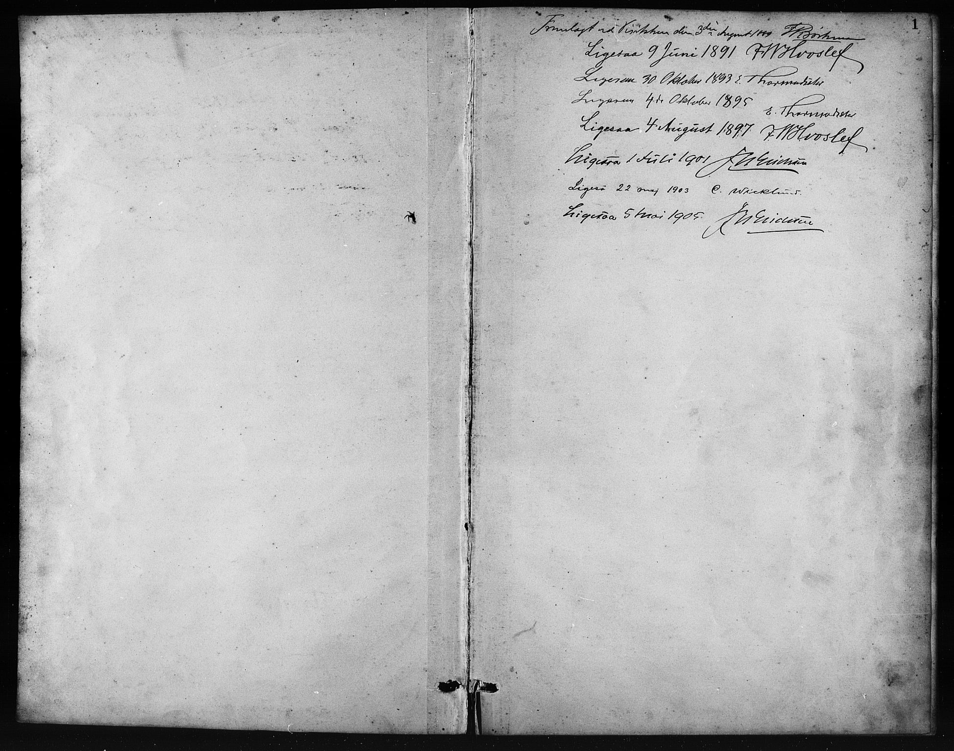 Finnås sokneprestembete, SAB/A-99925/H/Ha/Hab/Habc/L0002: Parish register (copy) no. C 2, 1887-1906, p. 1