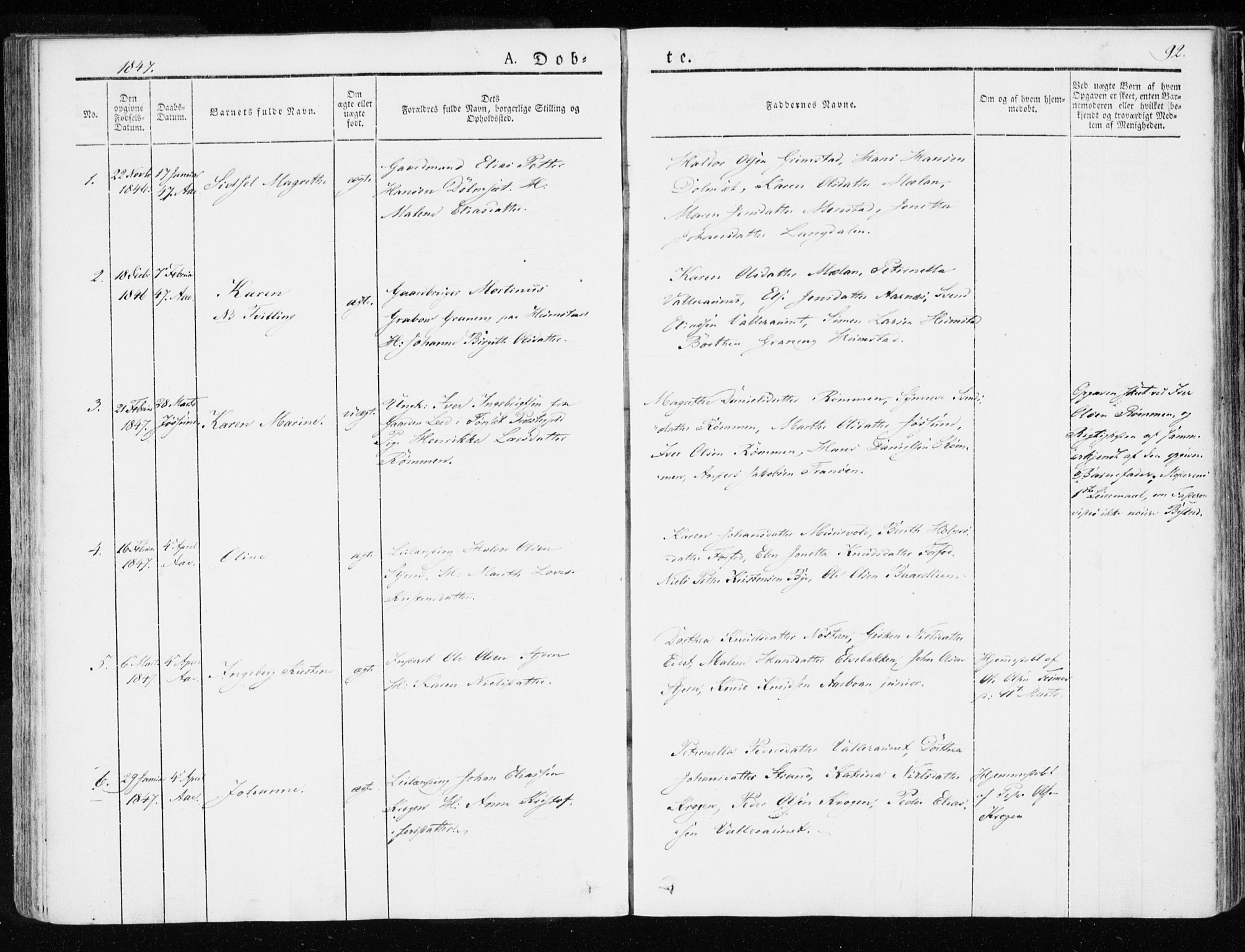Ministerialprotokoller, klokkerbøker og fødselsregistre - Sør-Trøndelag, SAT/A-1456/655/L0676: Parish register (official) no. 655A05, 1830-1847, p. 92
