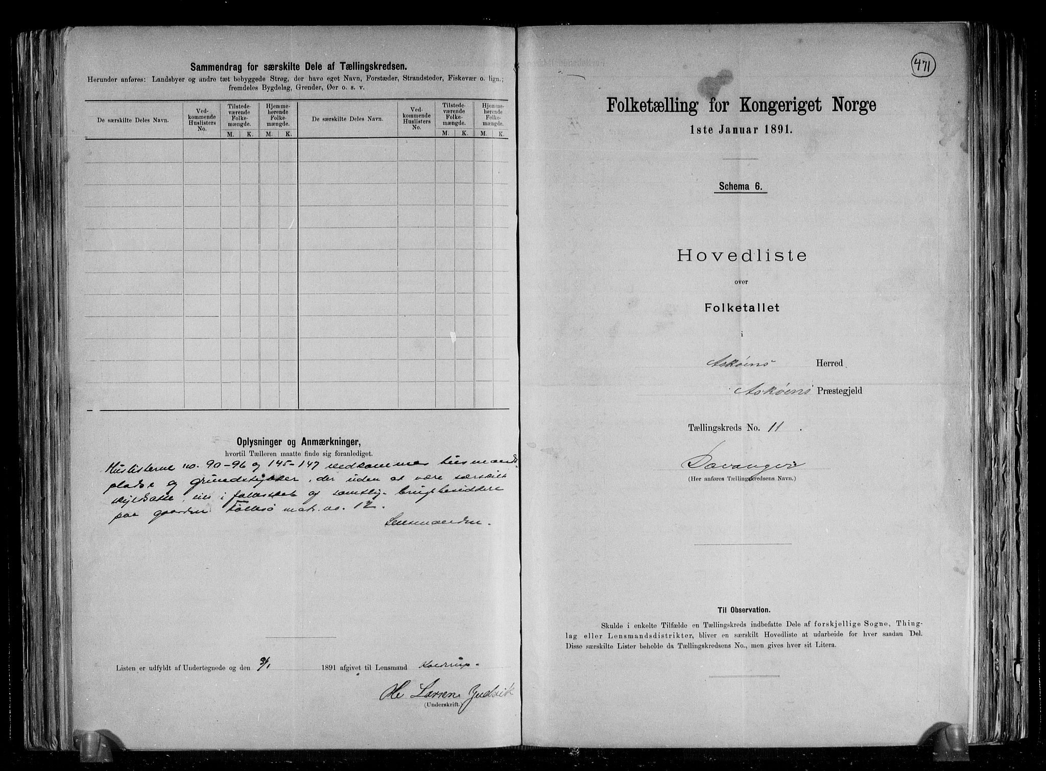 RA, 1891 census for 1247 Askøy, 1891, p. 33