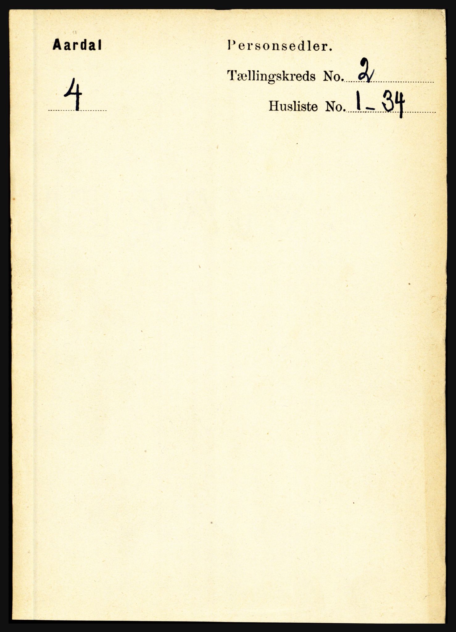 RA, 1891 census for 1424 Årdal, 1891, p. 162