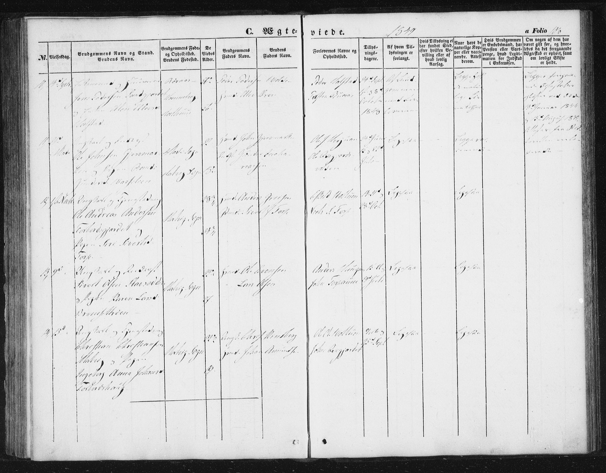 Ministerialprotokoller, klokkerbøker og fødselsregistre - Sør-Trøndelag, AV/SAT-A-1456/616/L0407: Parish register (official) no. 616A04, 1848-1856, p. 108