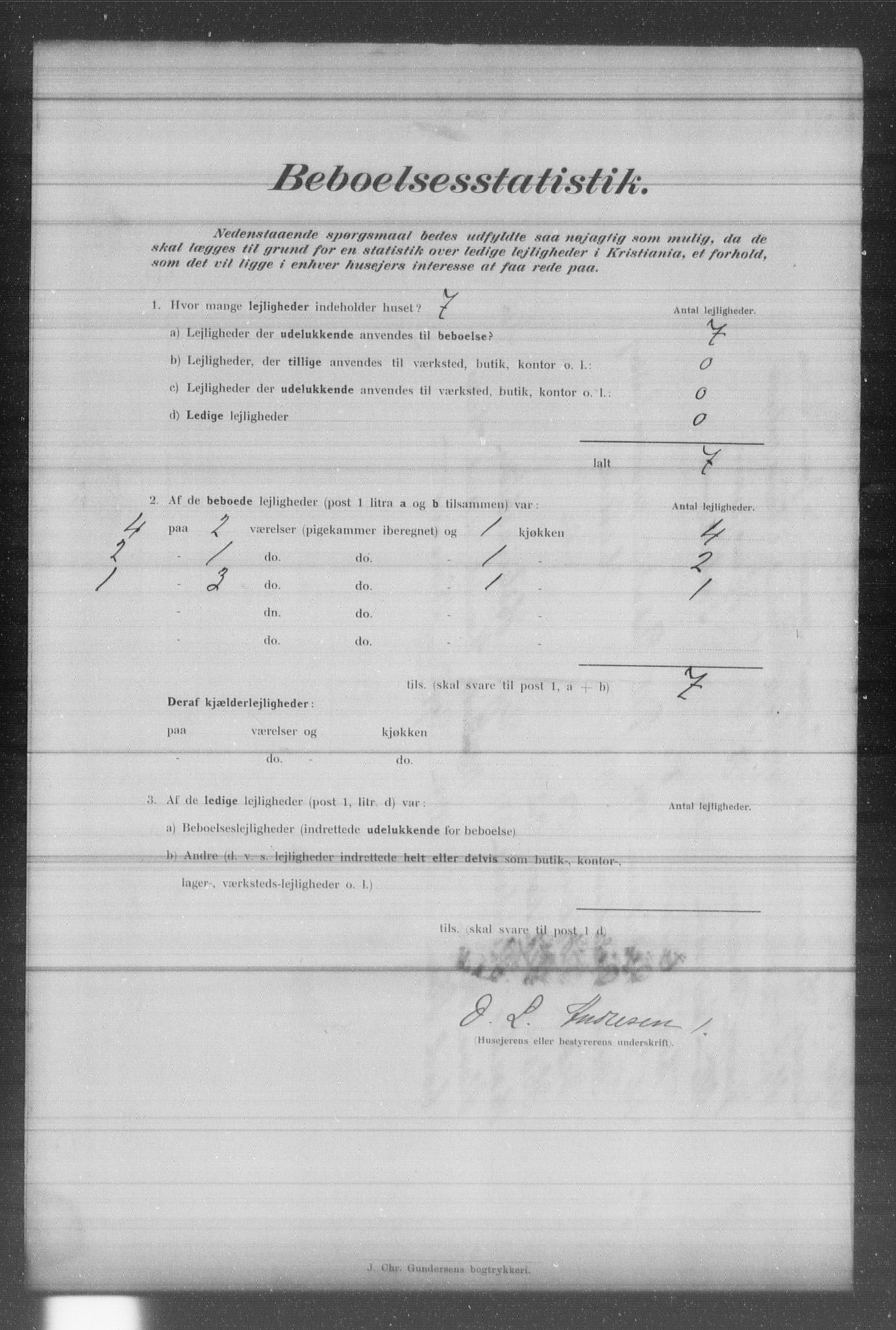 OBA, Municipal Census 1902 for Kristiania, 1902, p. 1653