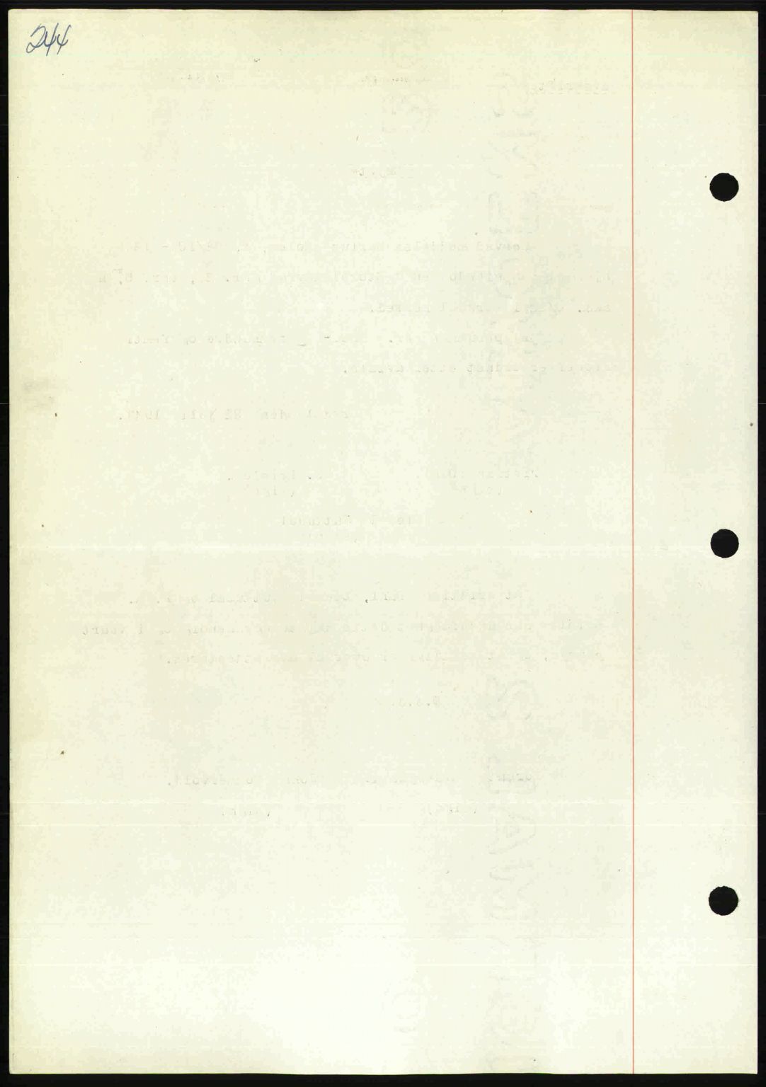 Orkdal sorenskriveri, SAT/A-4169/1/2/2C: Mortgage book no. A, 1947-1947, Diary no: : 992/1947