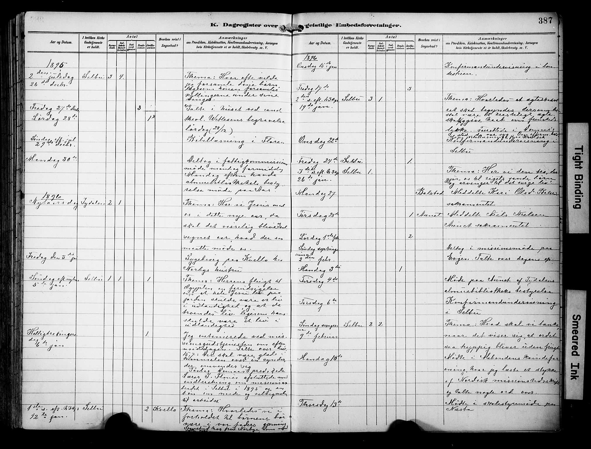 Ministerialprotokoller, klokkerbøker og fødselsregistre - Sør-Trøndelag, SAT/A-1456/695/L1149: Parish register (official) no. 695A09, 1891-1902, p. 387