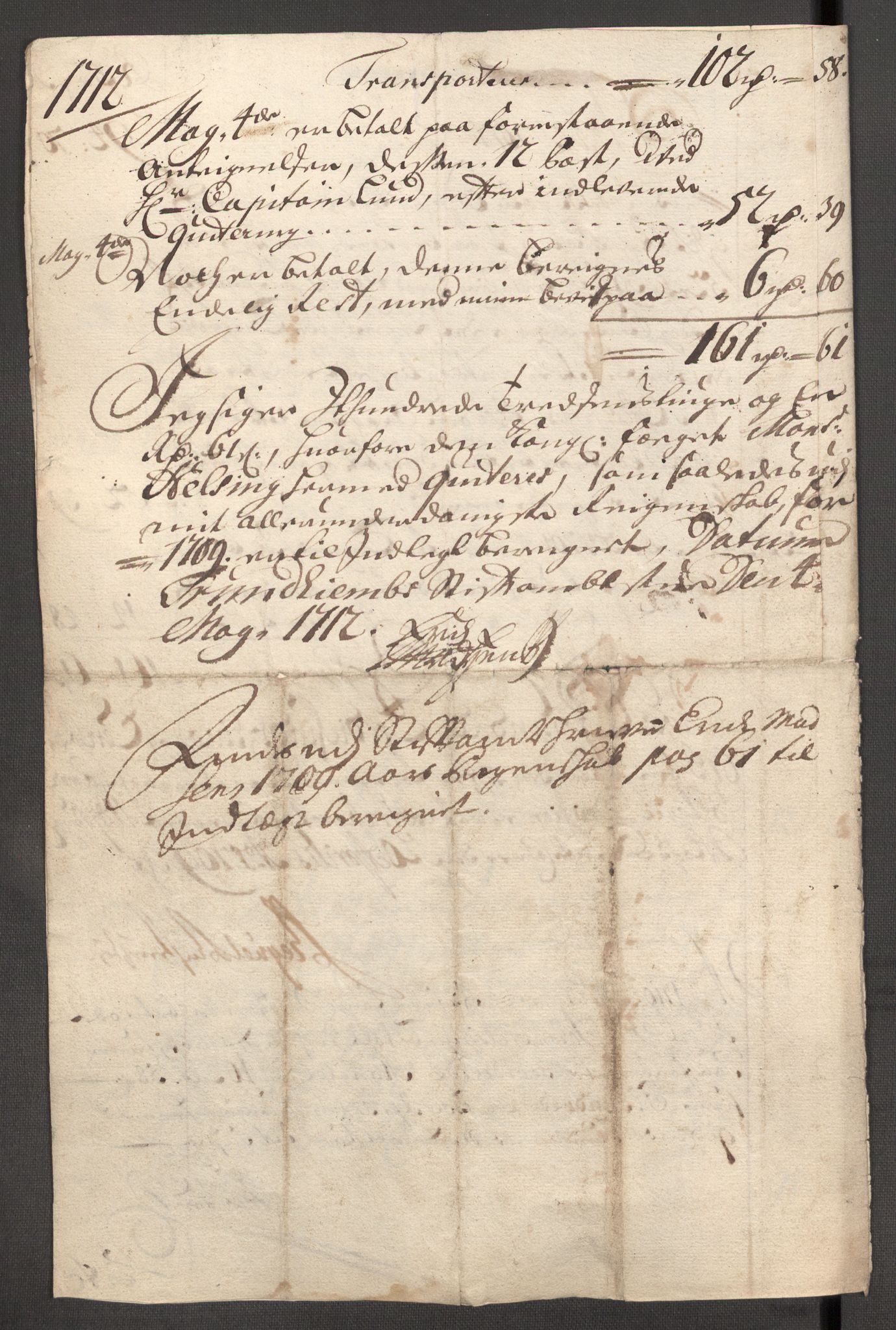 Rentekammeret inntil 1814, Reviderte regnskaper, Fogderegnskap, AV/RA-EA-4092/R63/L4314: Fogderegnskap Inderøy, 1705, p. 373