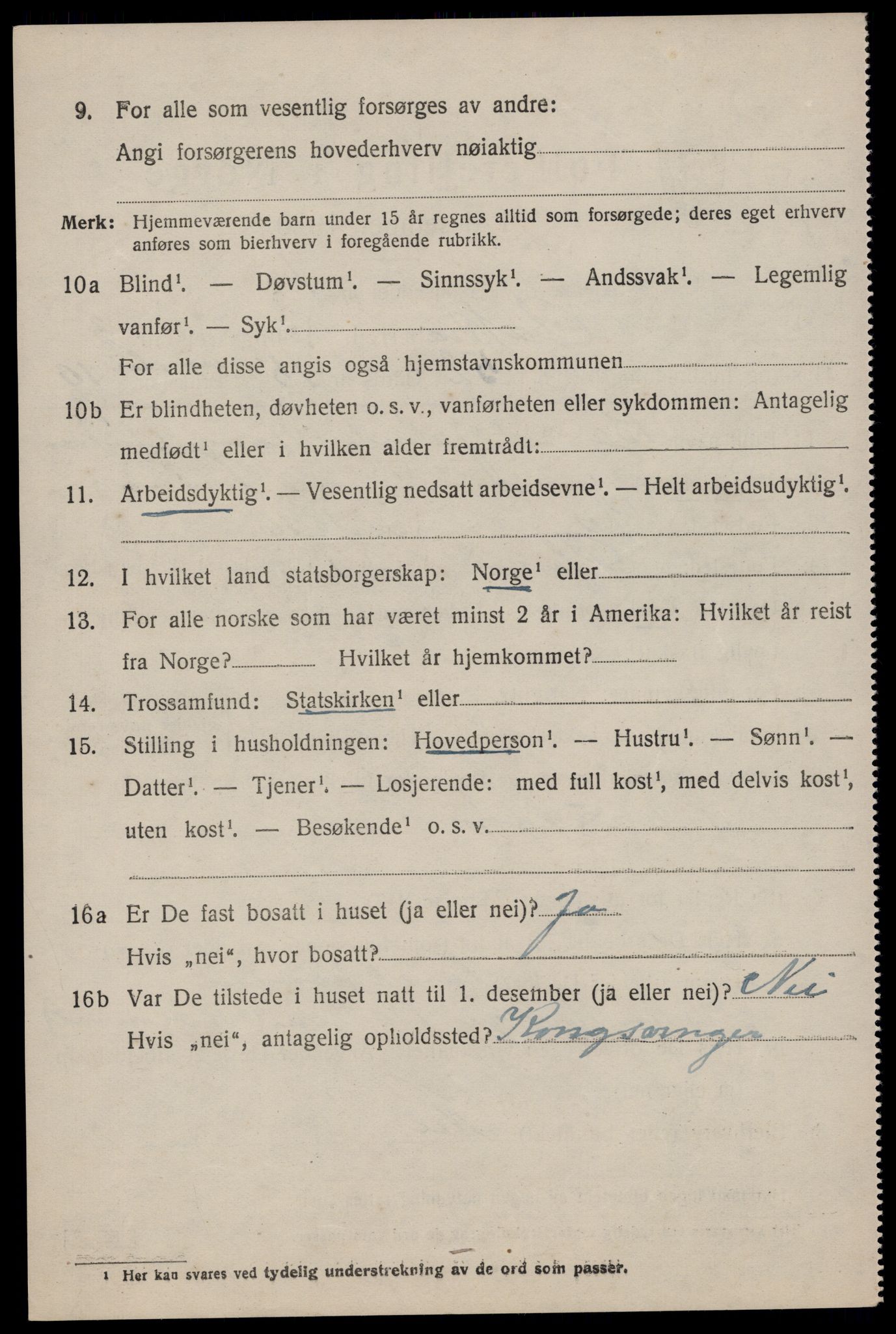SAST, 1920 census for Åkra, 1920, p. 4827